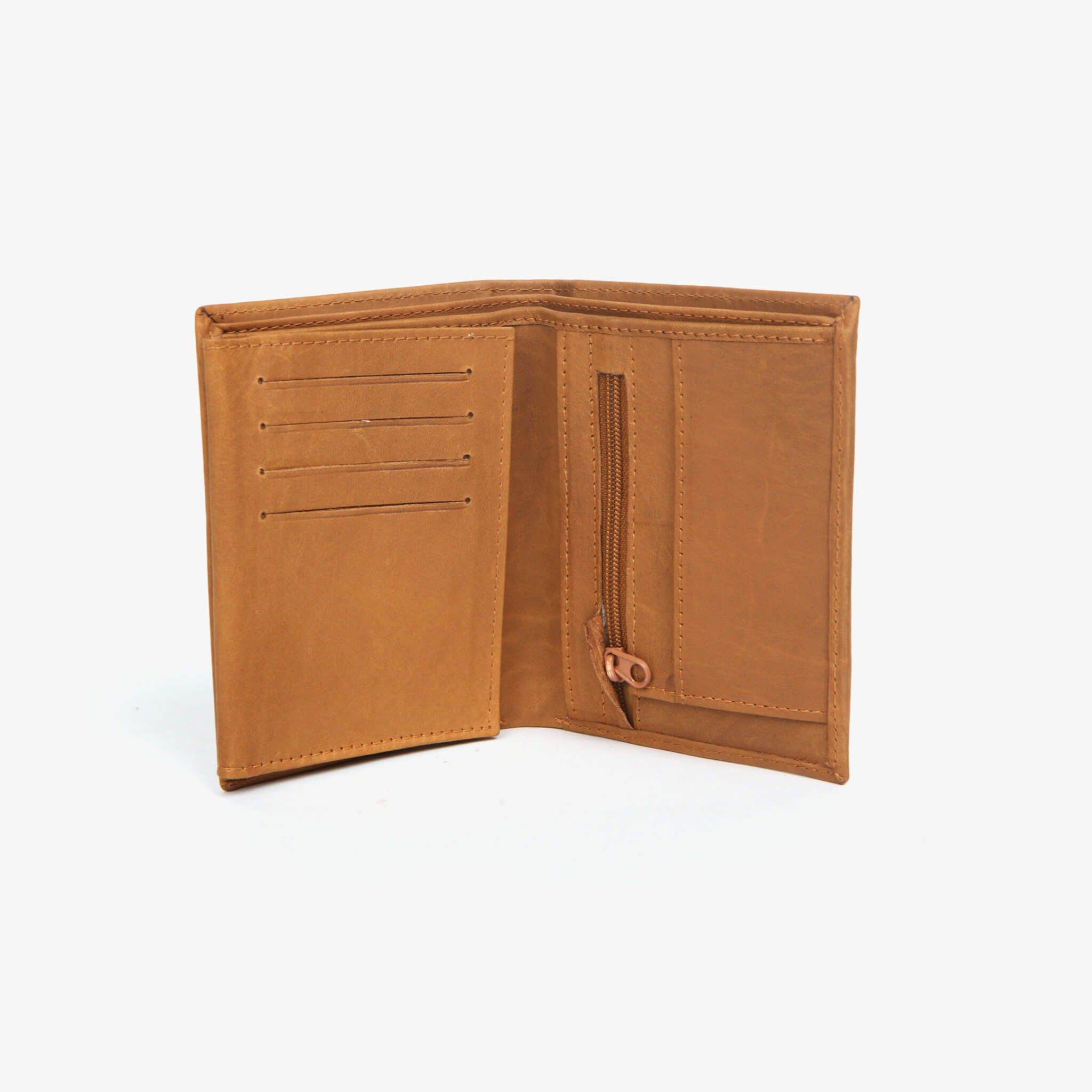 Lommebok Medium skinn - Cognac
