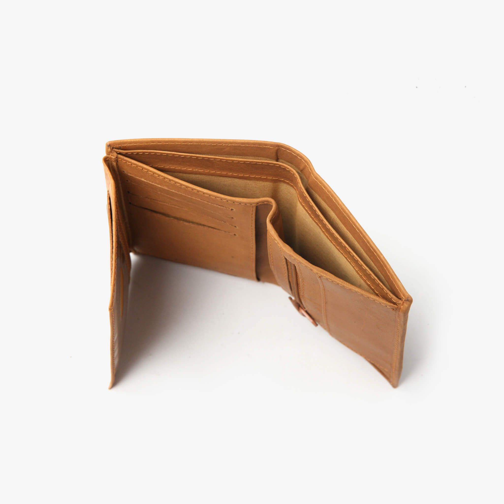 Lommebok Medium skinn - Cognac
