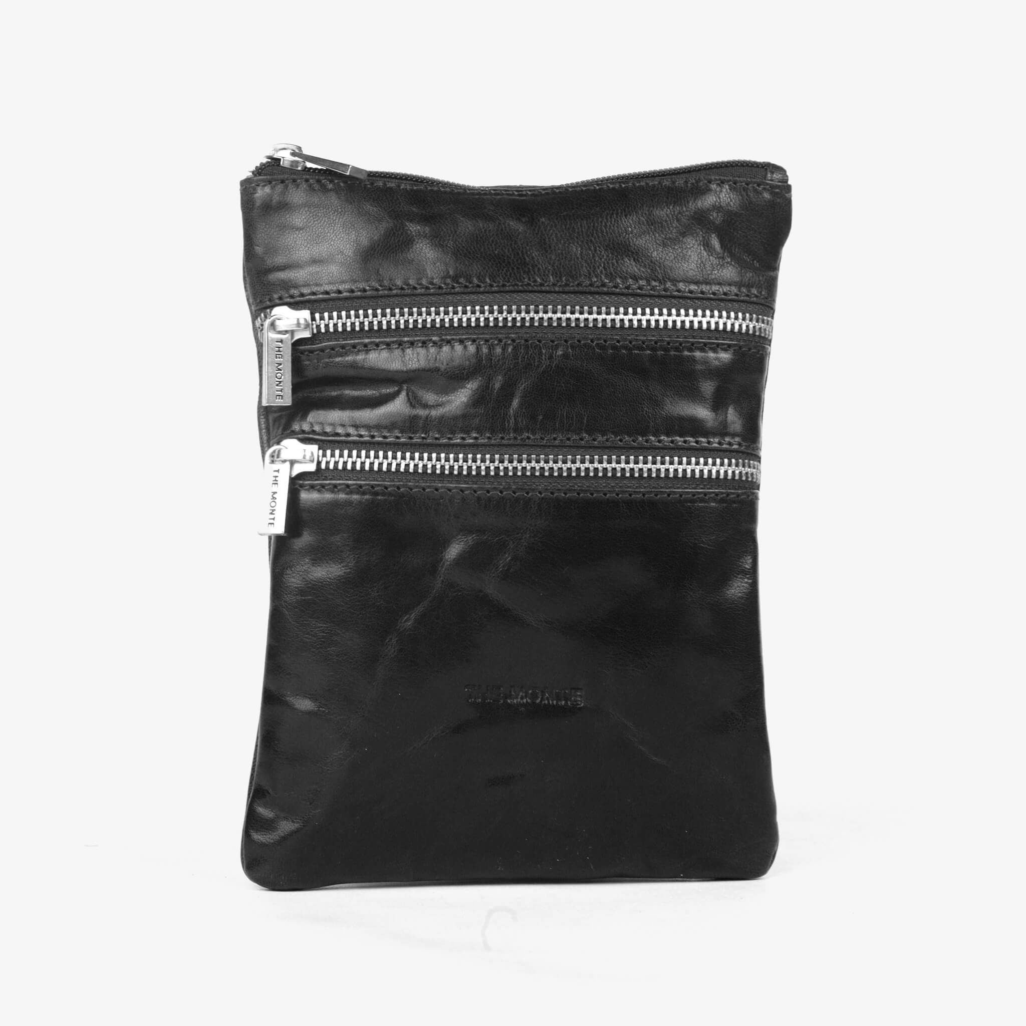 Veske Crossbody Small skinn - Svart