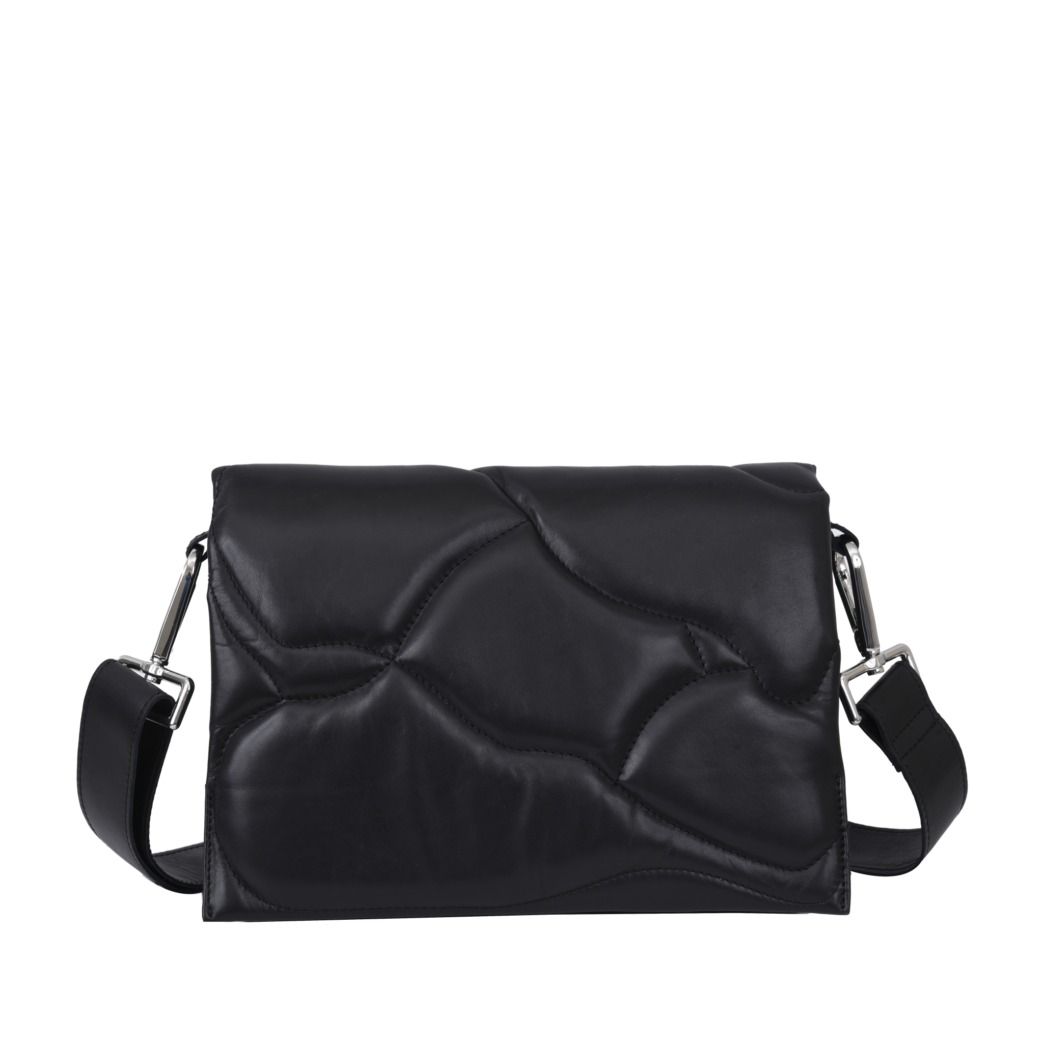 Amalfi shoulder bag Emma - Svart