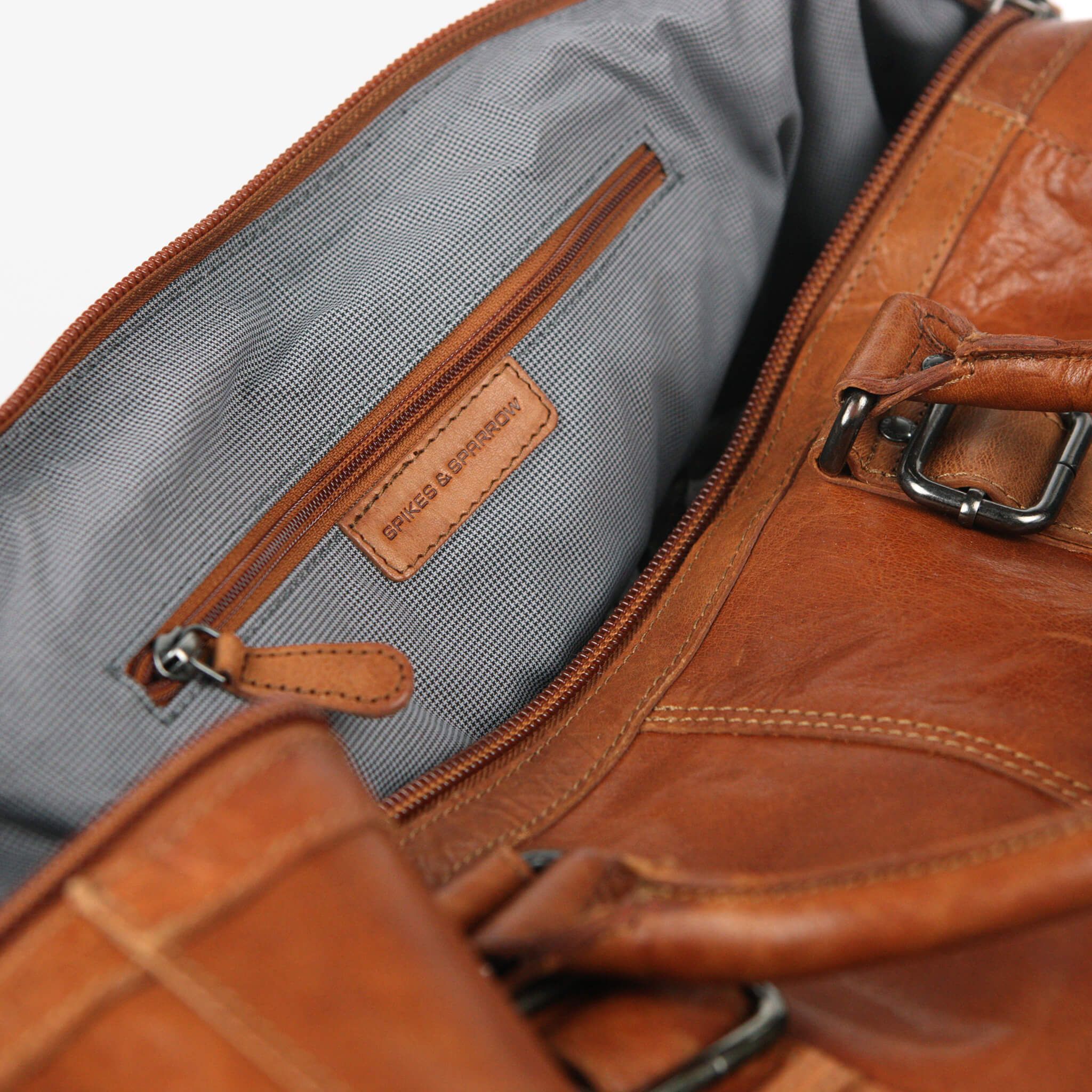 Weekend bag, 34 L - Brandy
