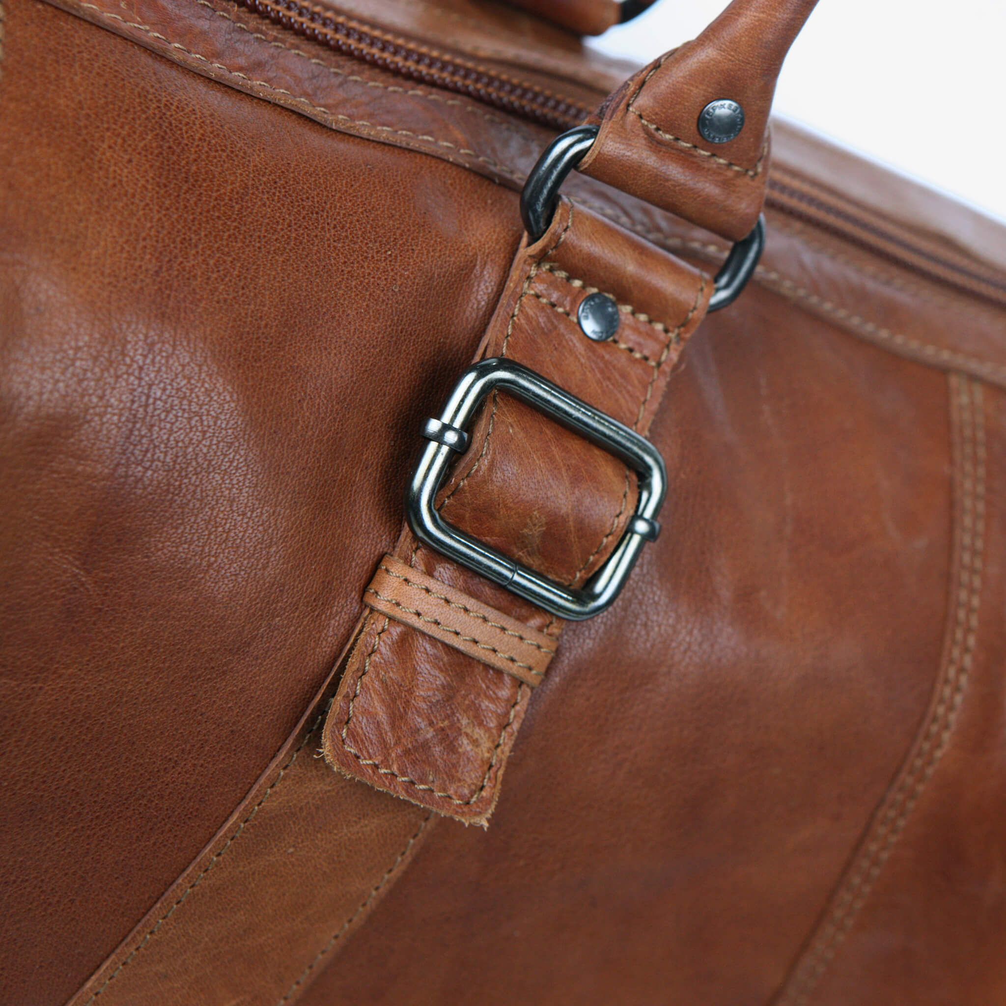 Weekend bag, 34 L - Brandy