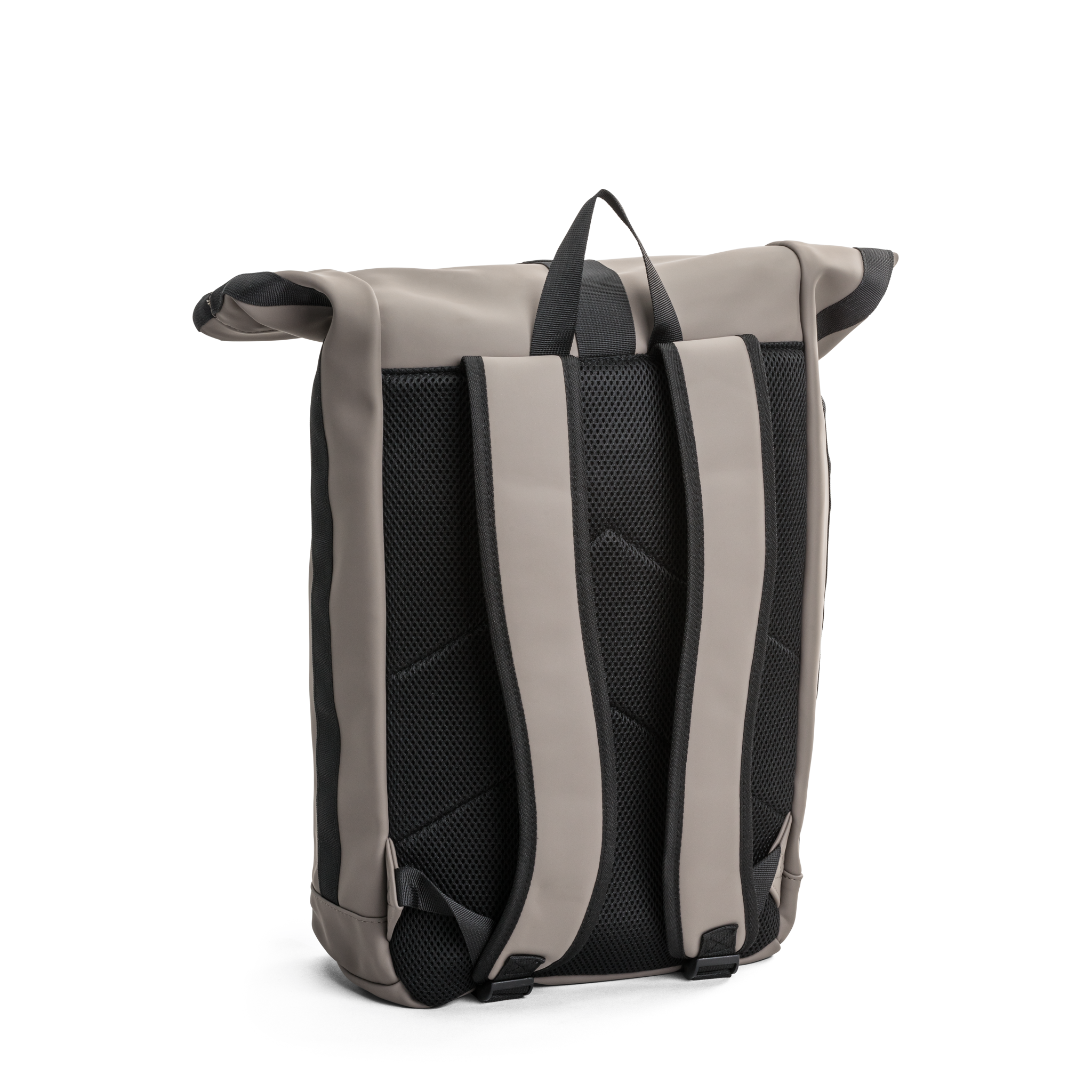 Bergen rolltop-ryggsekk laptop - Taupe