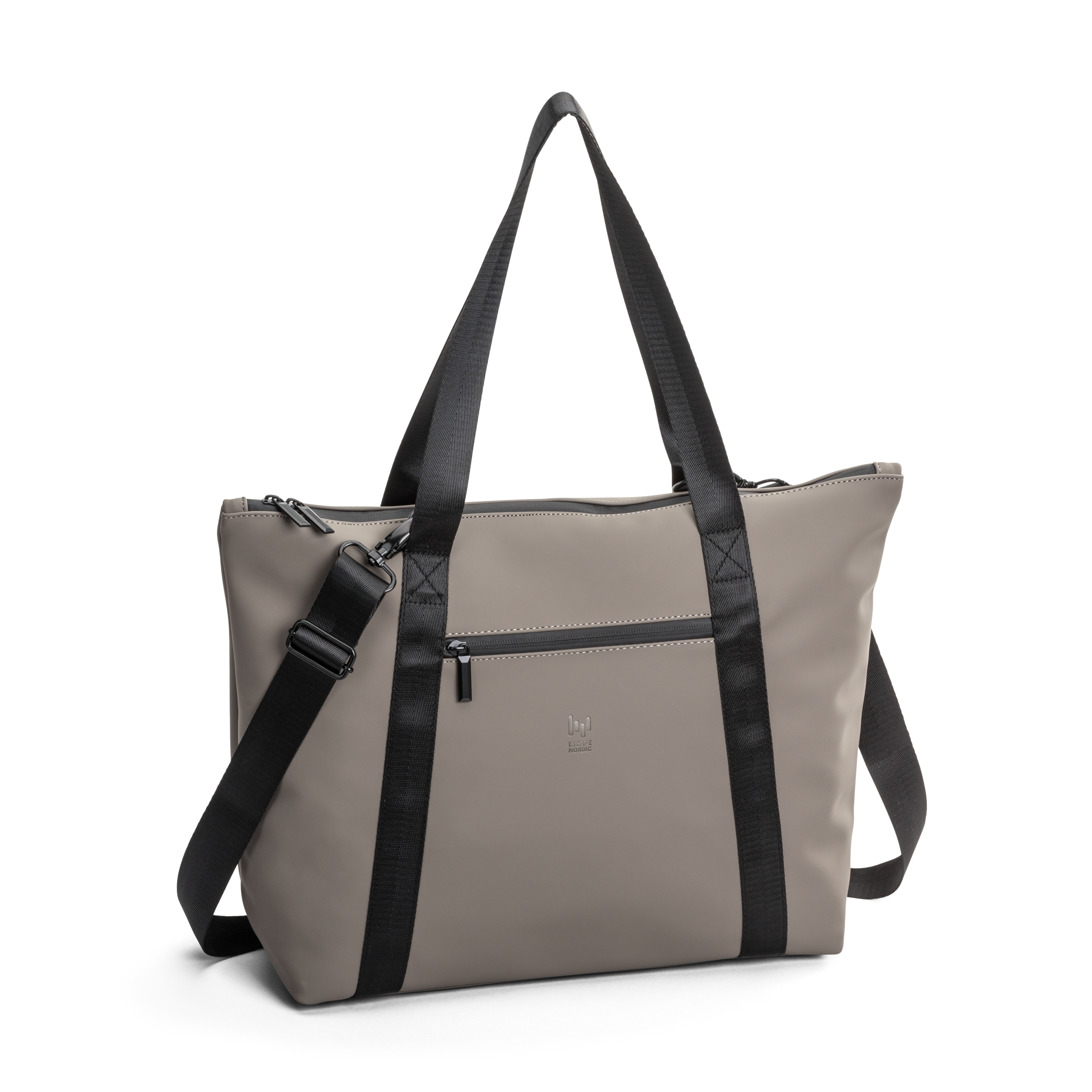 Bergen tote bag, vannavvisende, 19 L - Taupe