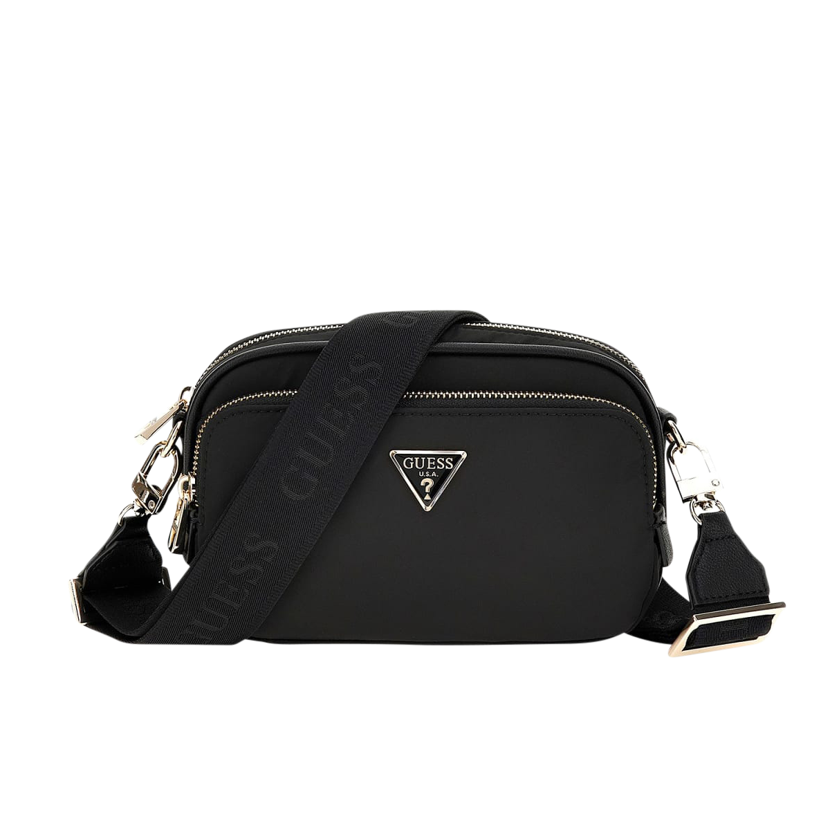 Eco Gemma Crossbody Camera - Svart