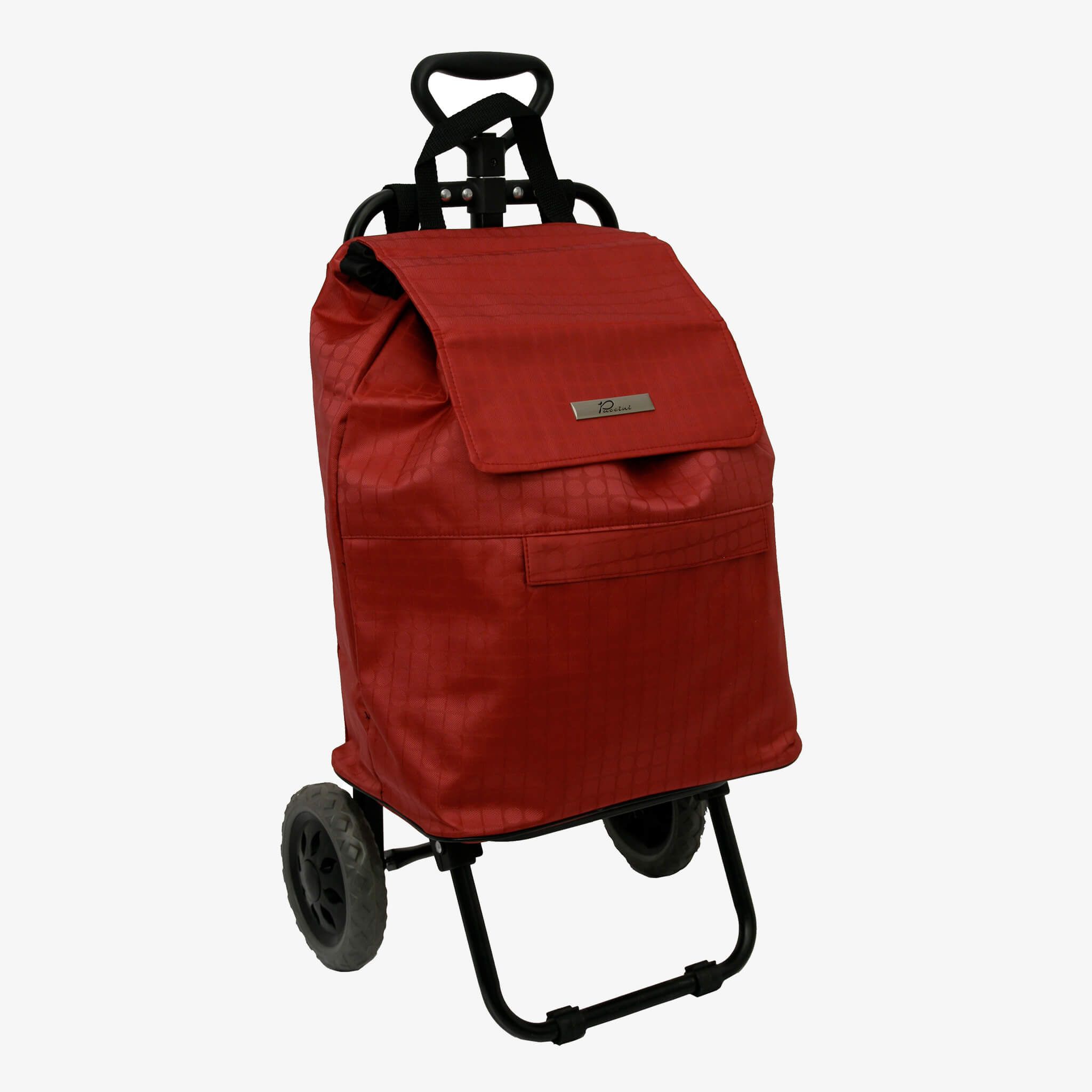 Handletrillebag Shopping Carriage - Rød mønster