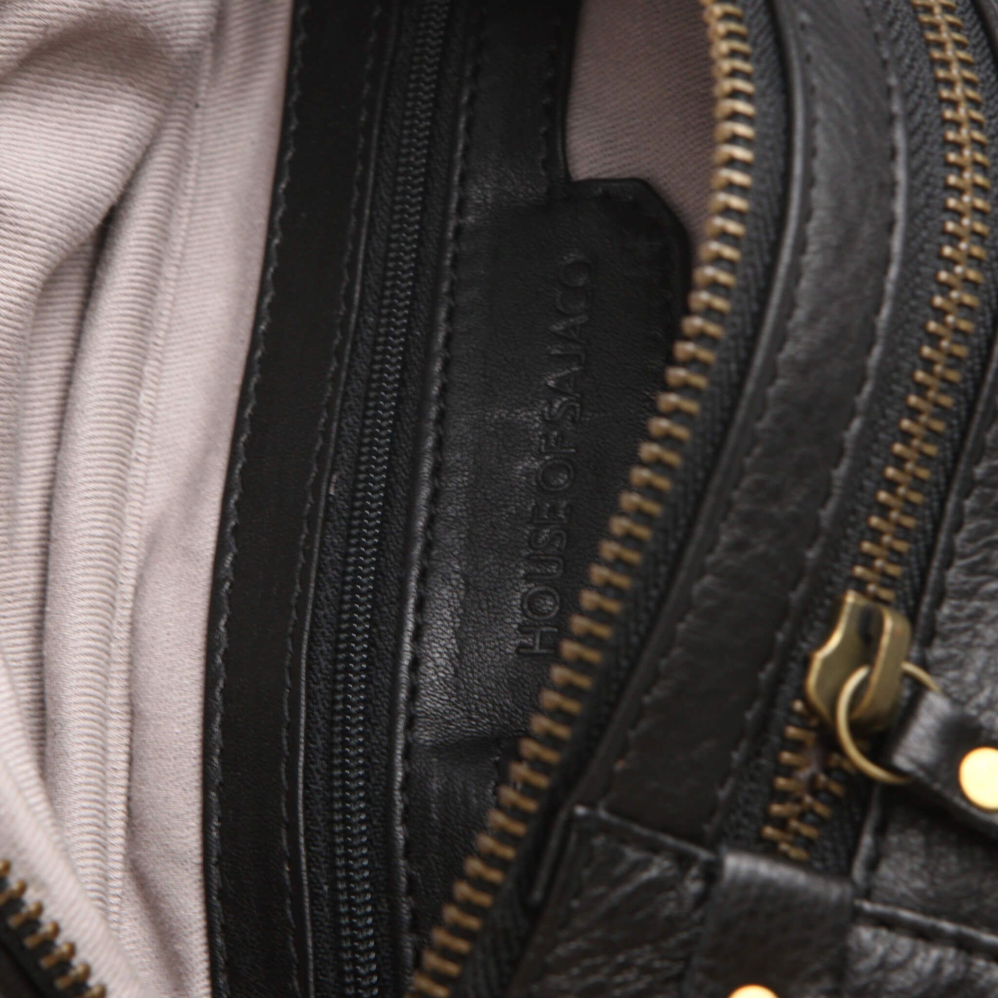 Midjeveske Bum Bag skinn - Svart