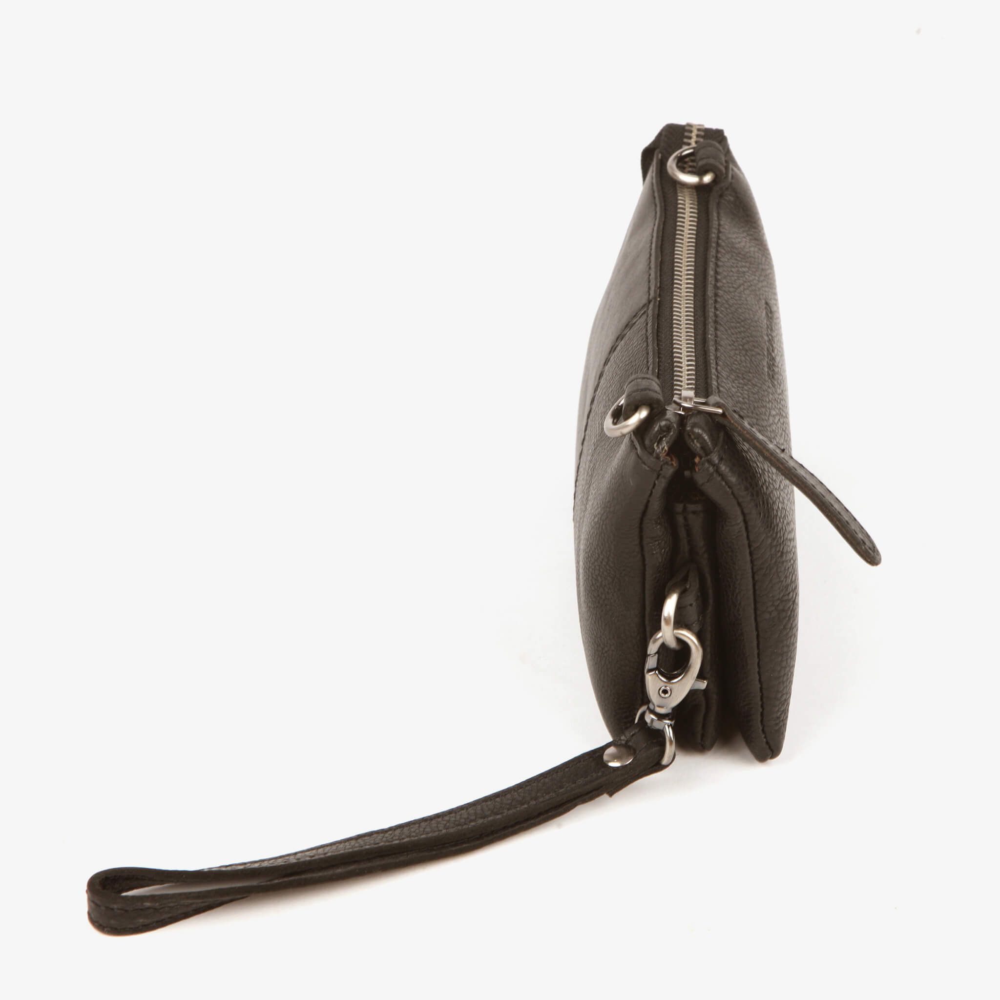 Veske Clutch Small skinn - Brun