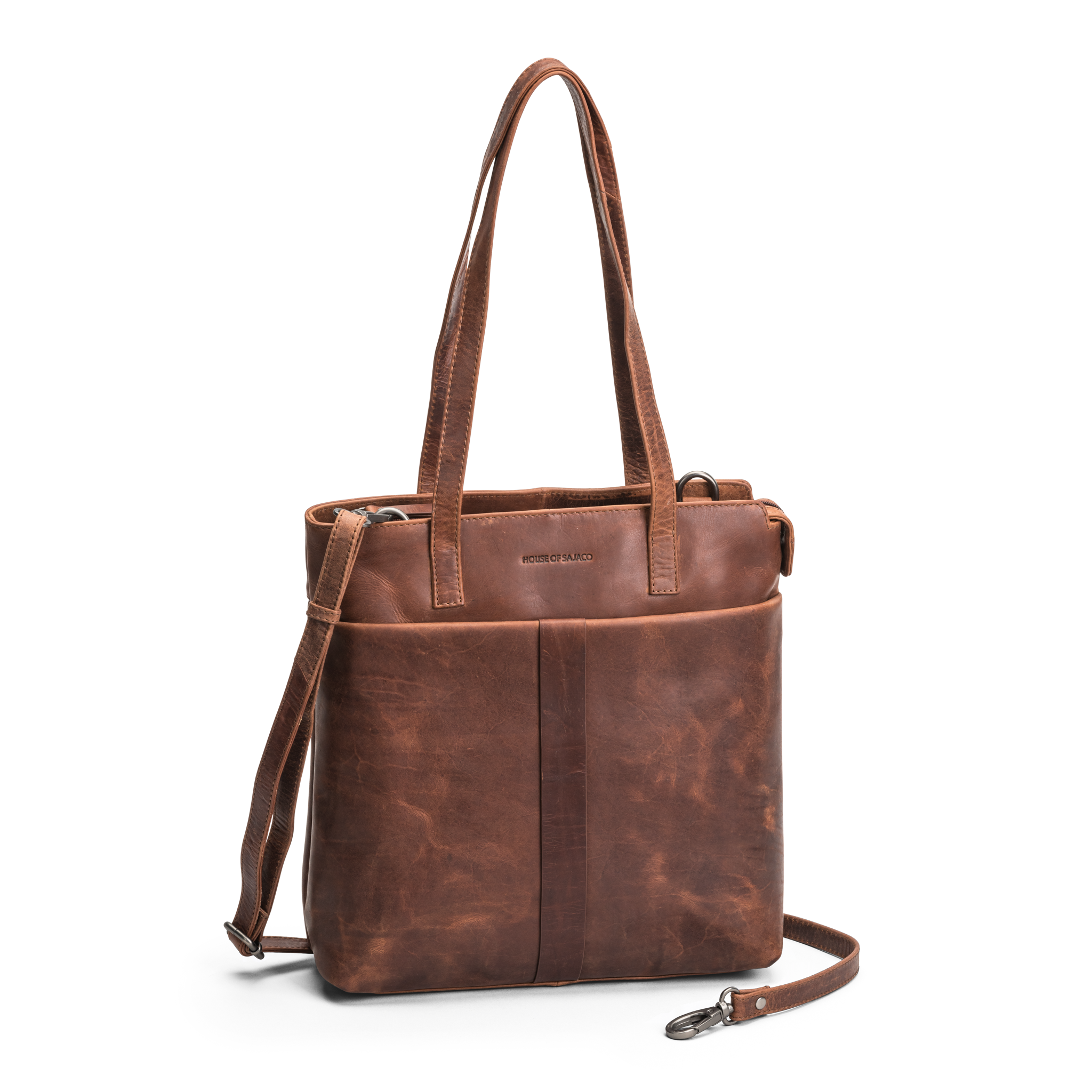 Tote bag skinn - Cognac