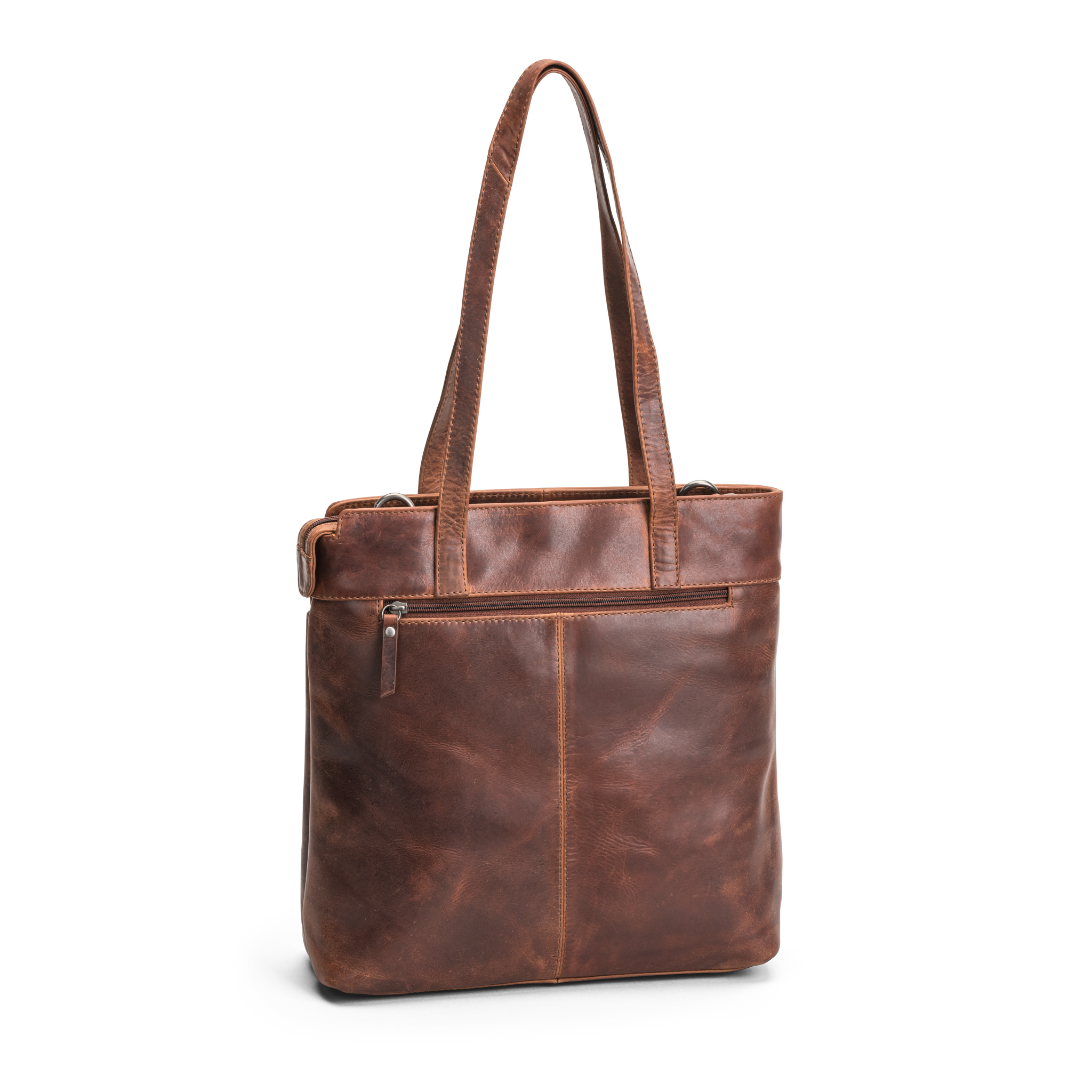 Tote bag skinn - Cognac