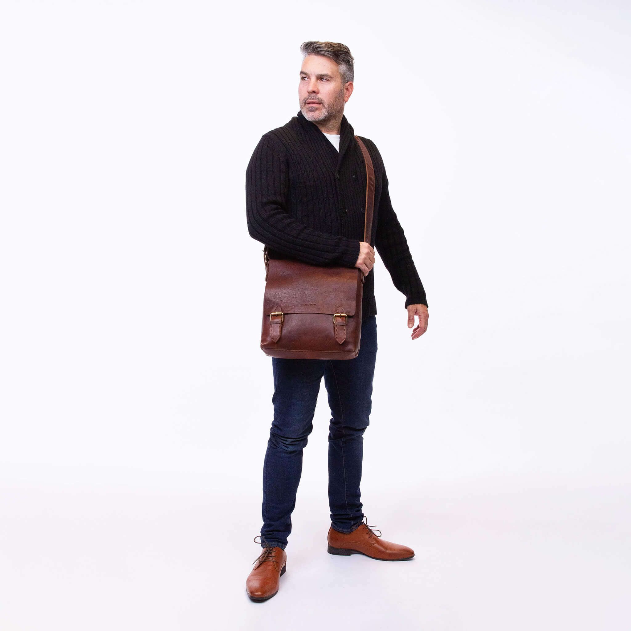 Flap Bag Medium skinn