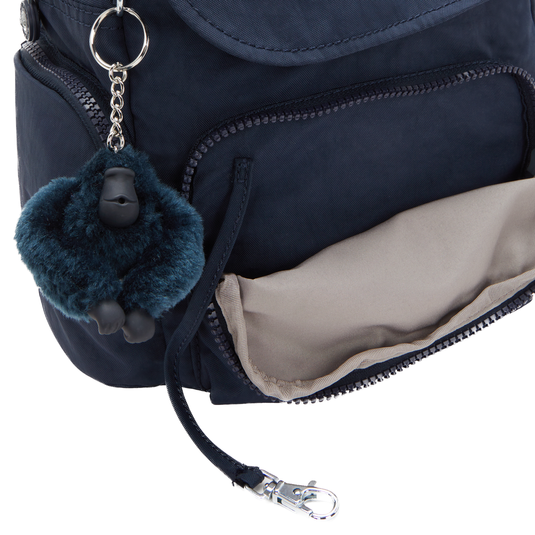 City zip mini ryggsekk - Blå