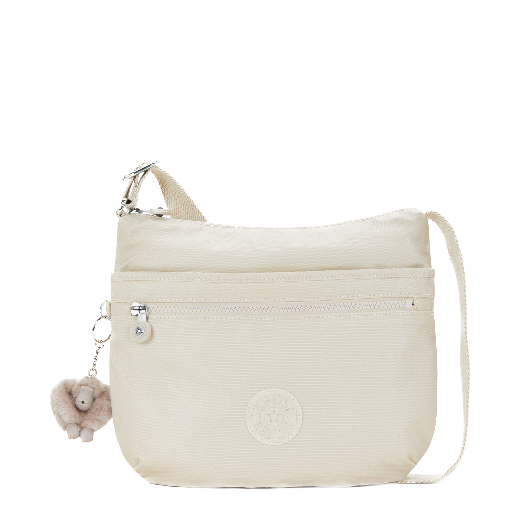 Arto S Small Crossbody - Beige Pearl