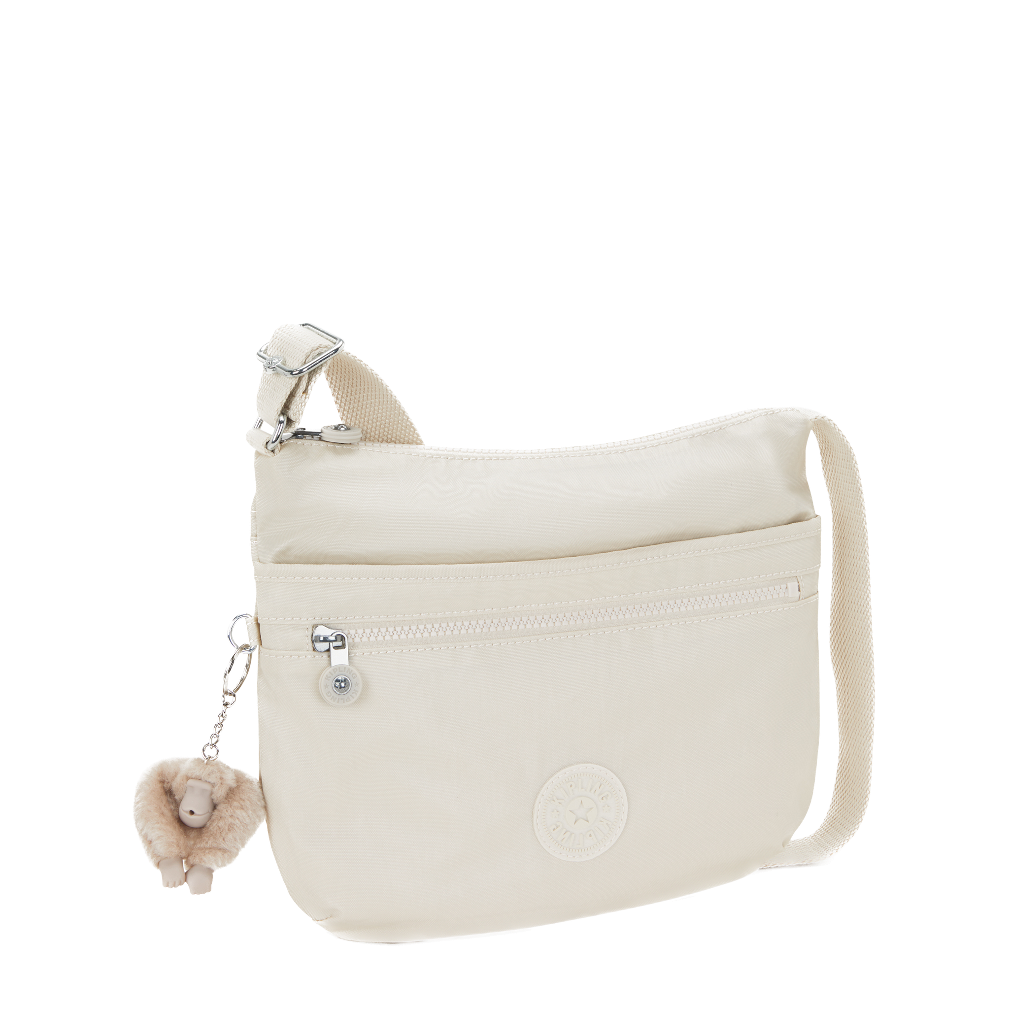Arto S Small Crossbody - Beige Pearl