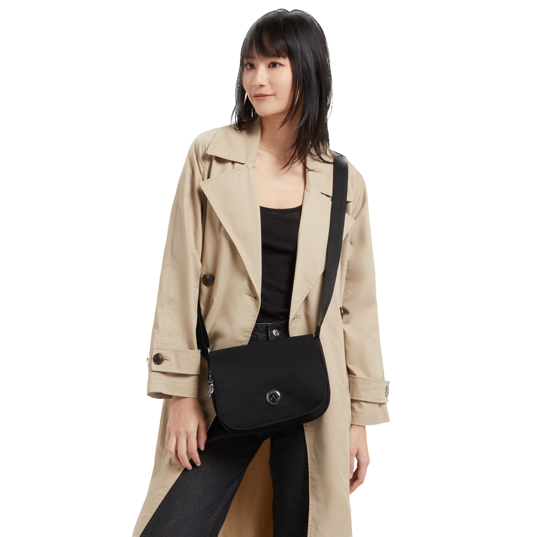 Crossbody, Polyester - Svart