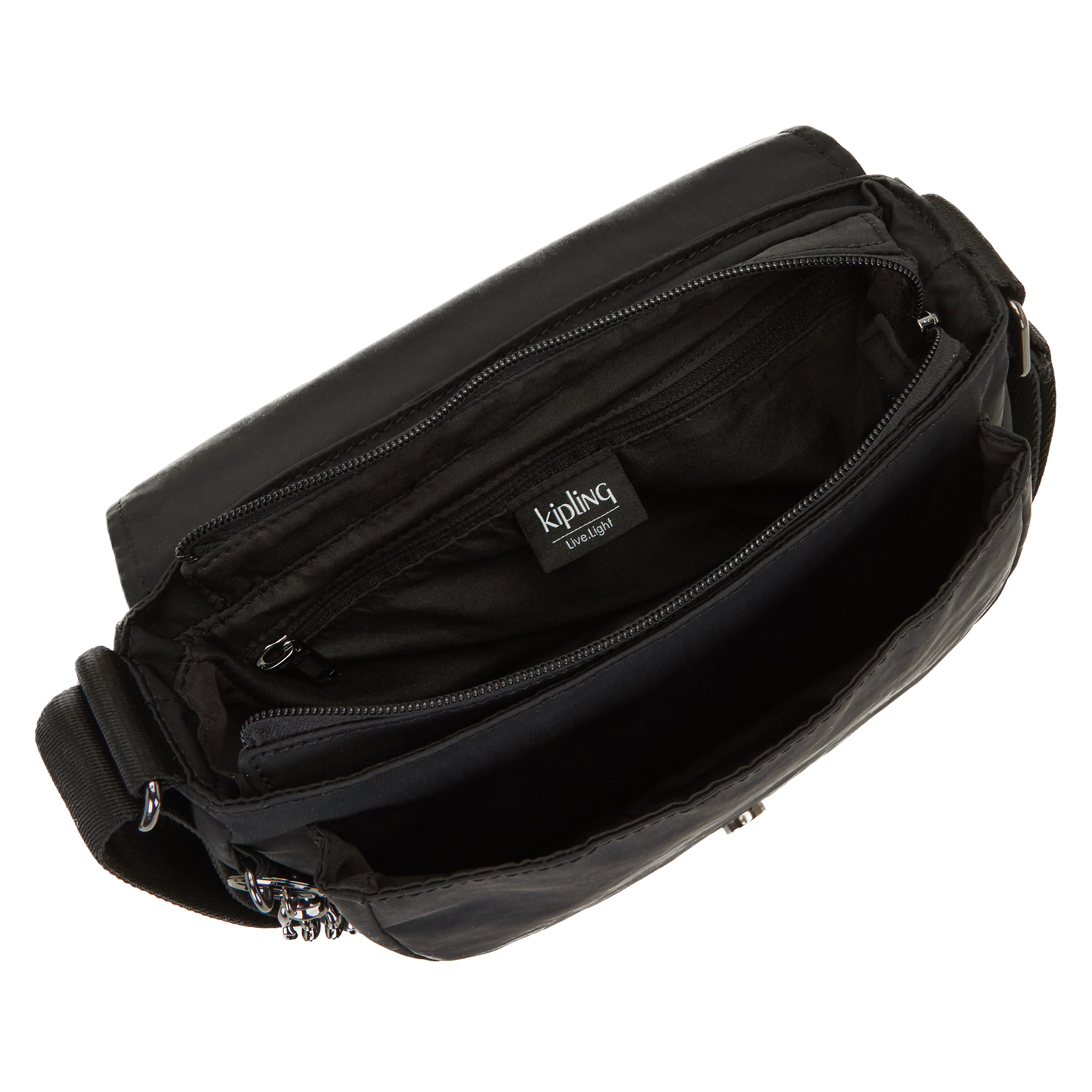Crossbody, Polyester - Svart