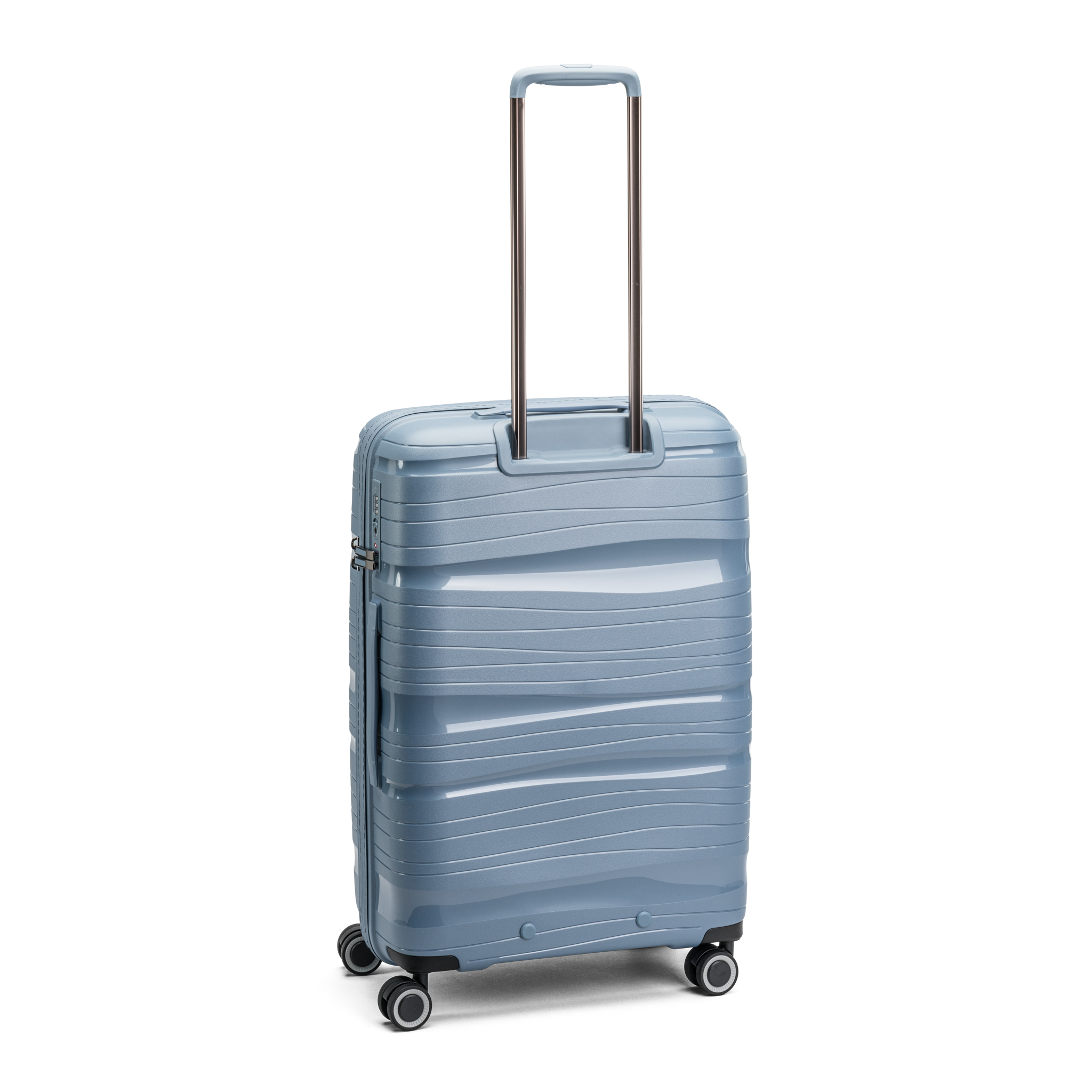 Oslo Koffert Medium 4 hjul, 67 cm, 70L - Ocean blue