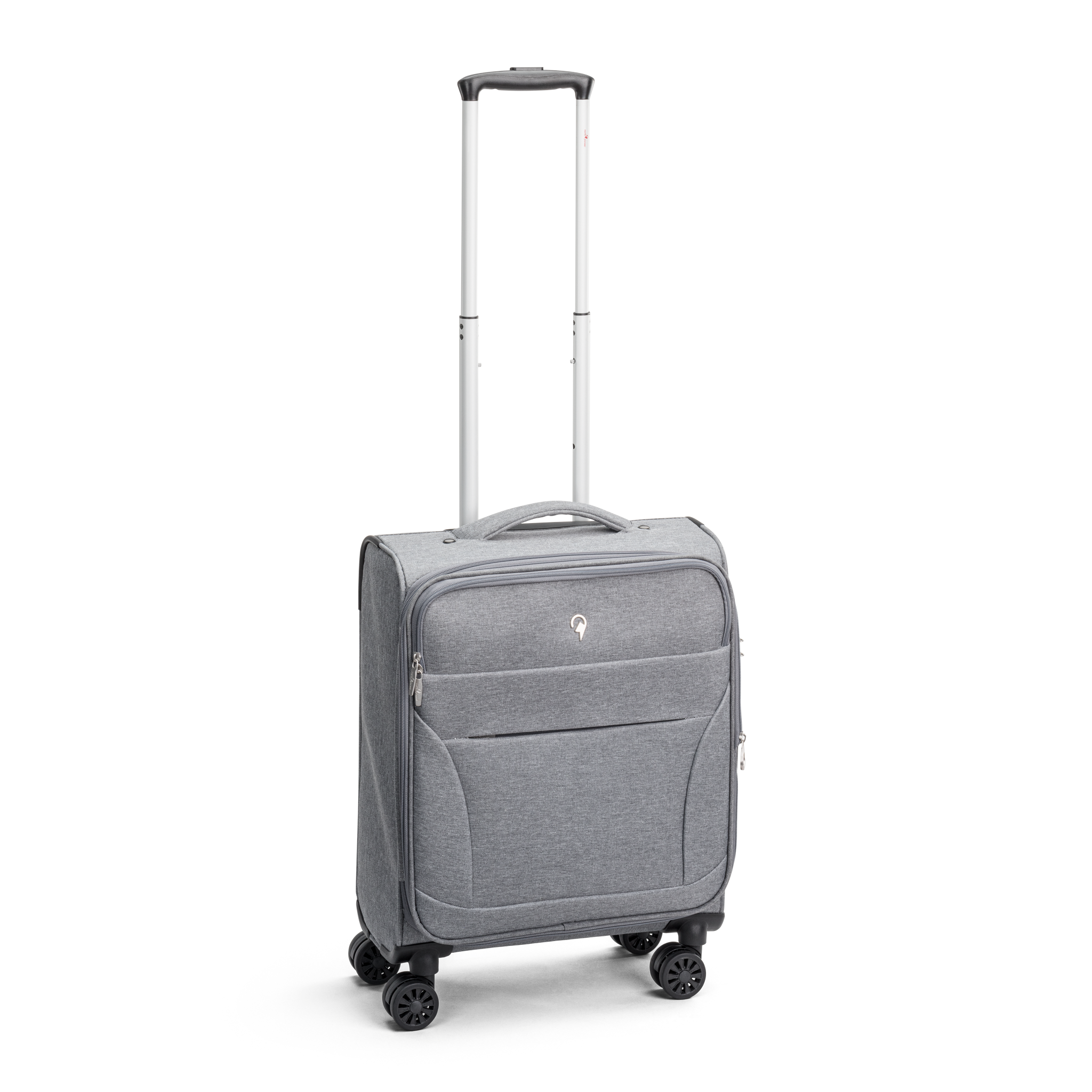 Flight expanderbar kabinkoffert 4 hjul, 55 cm, 39/44L - Grå