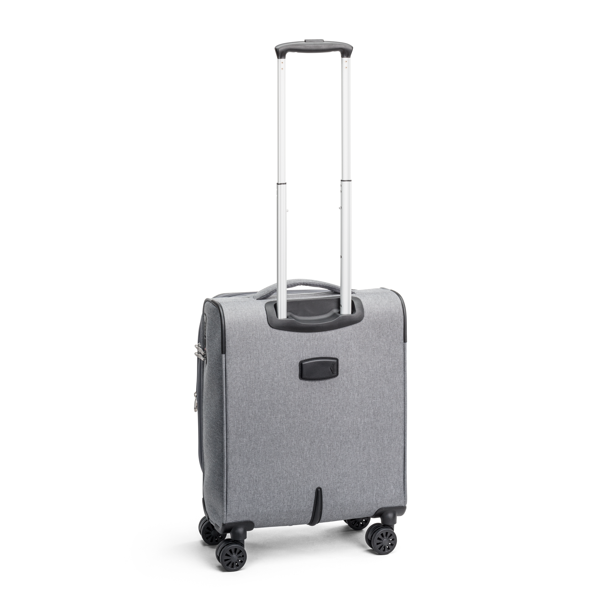 Flight expanderbar kabinkoffert 4 hjul, 55 cm, 39/44L - Grå