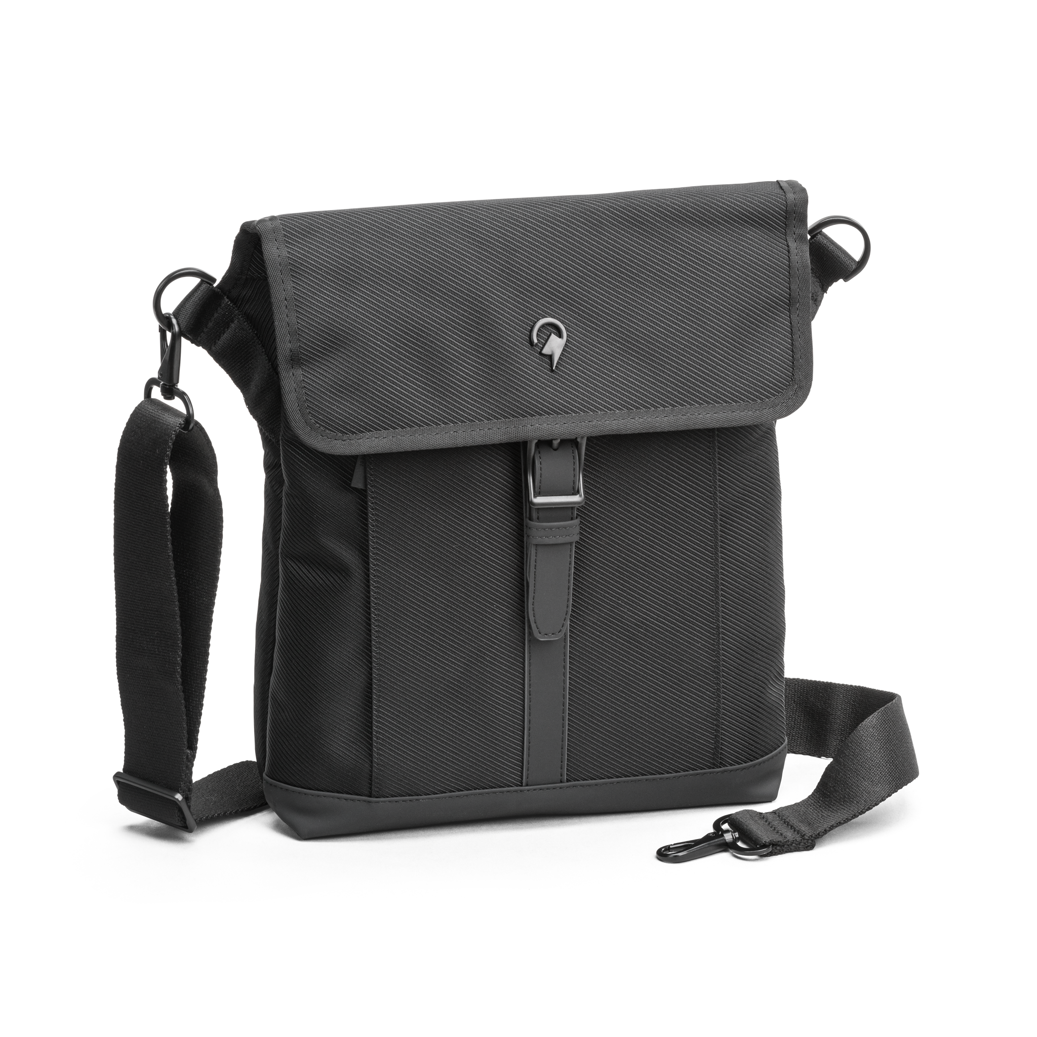 Omega skulderveske crossbody Ipad - Svart