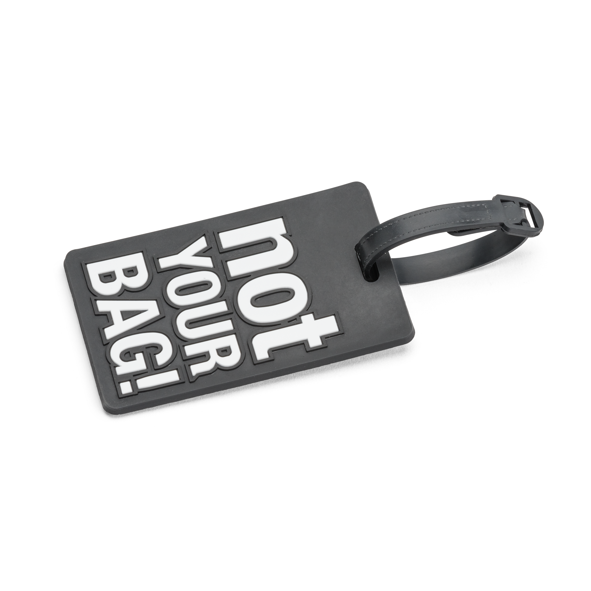 Not Your Bag bagasjelapp - Svart
