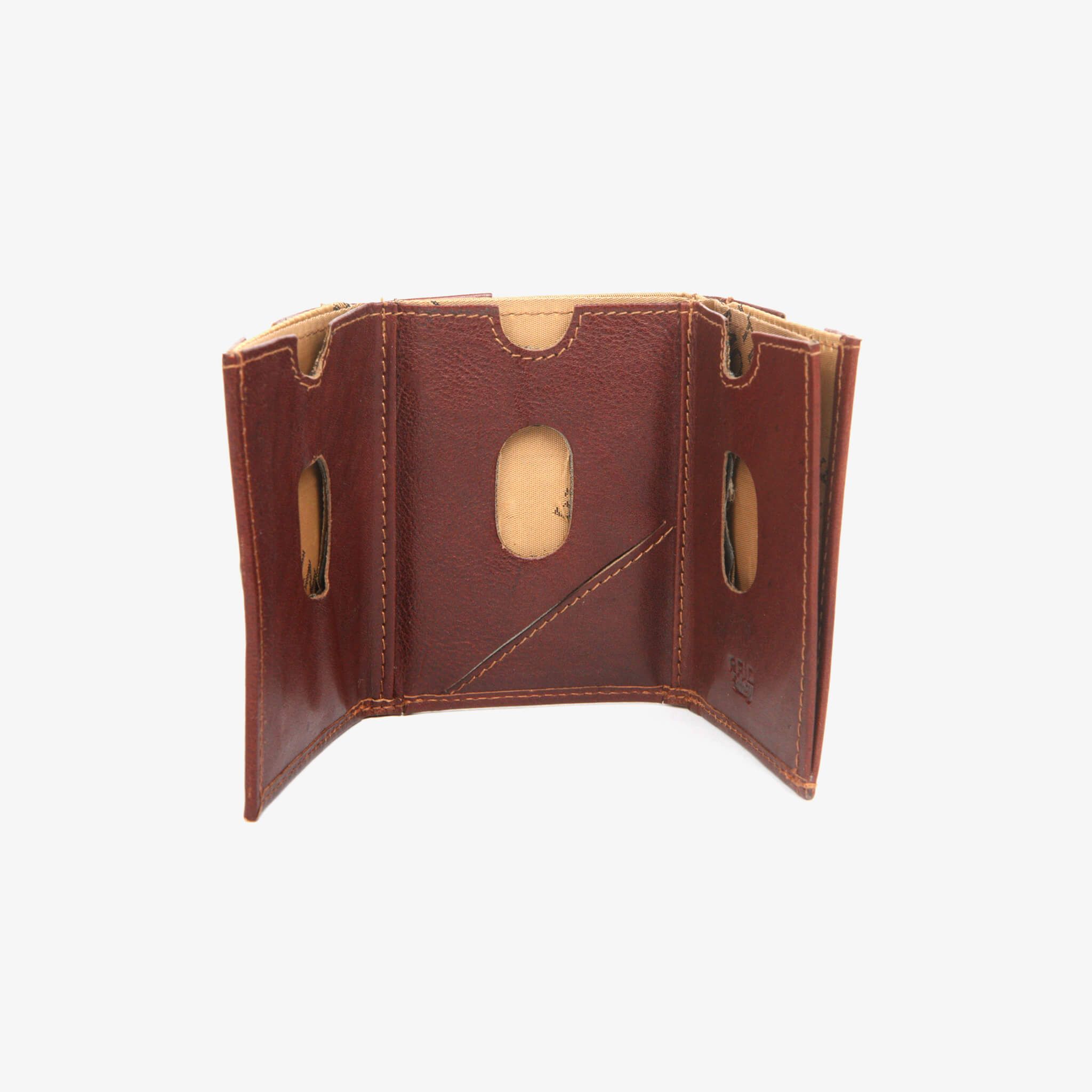 Kortholder skinn - Cognac