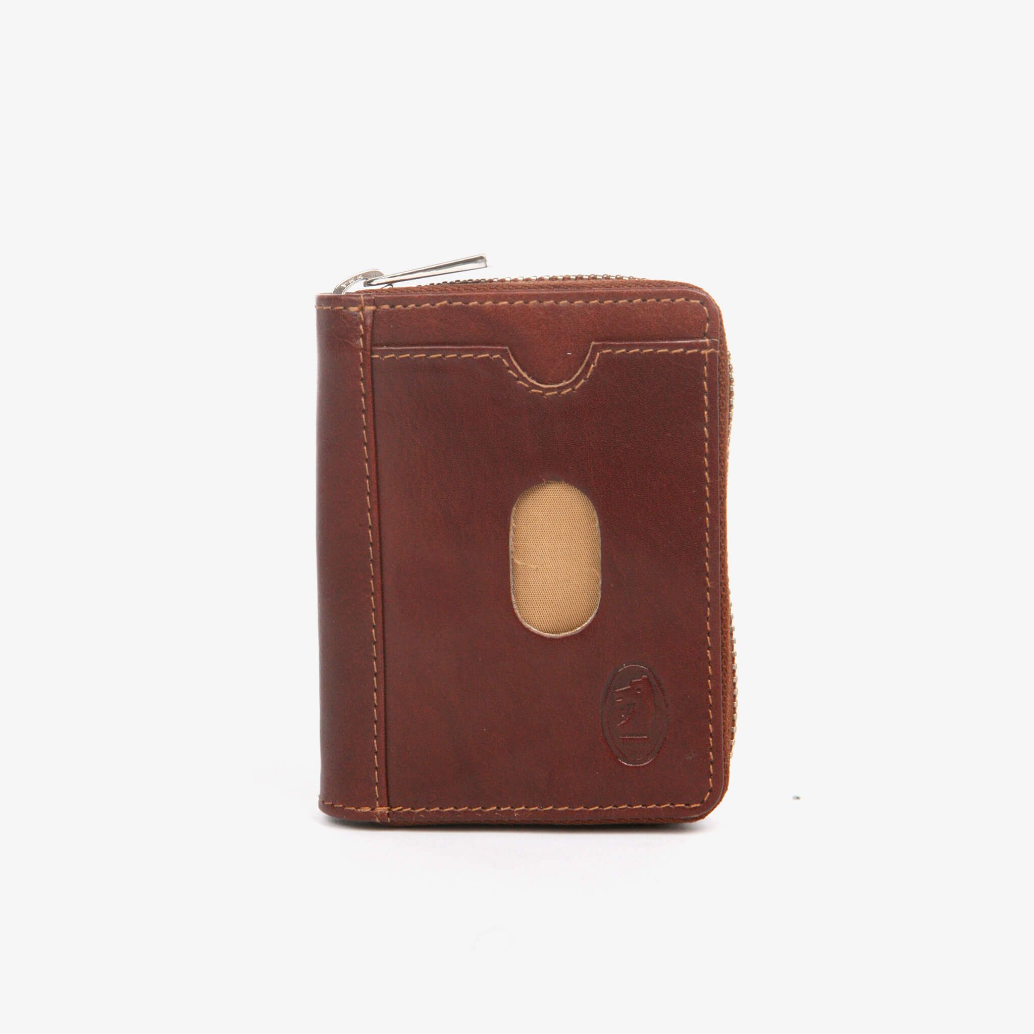 Kortholder skinn - Cognac