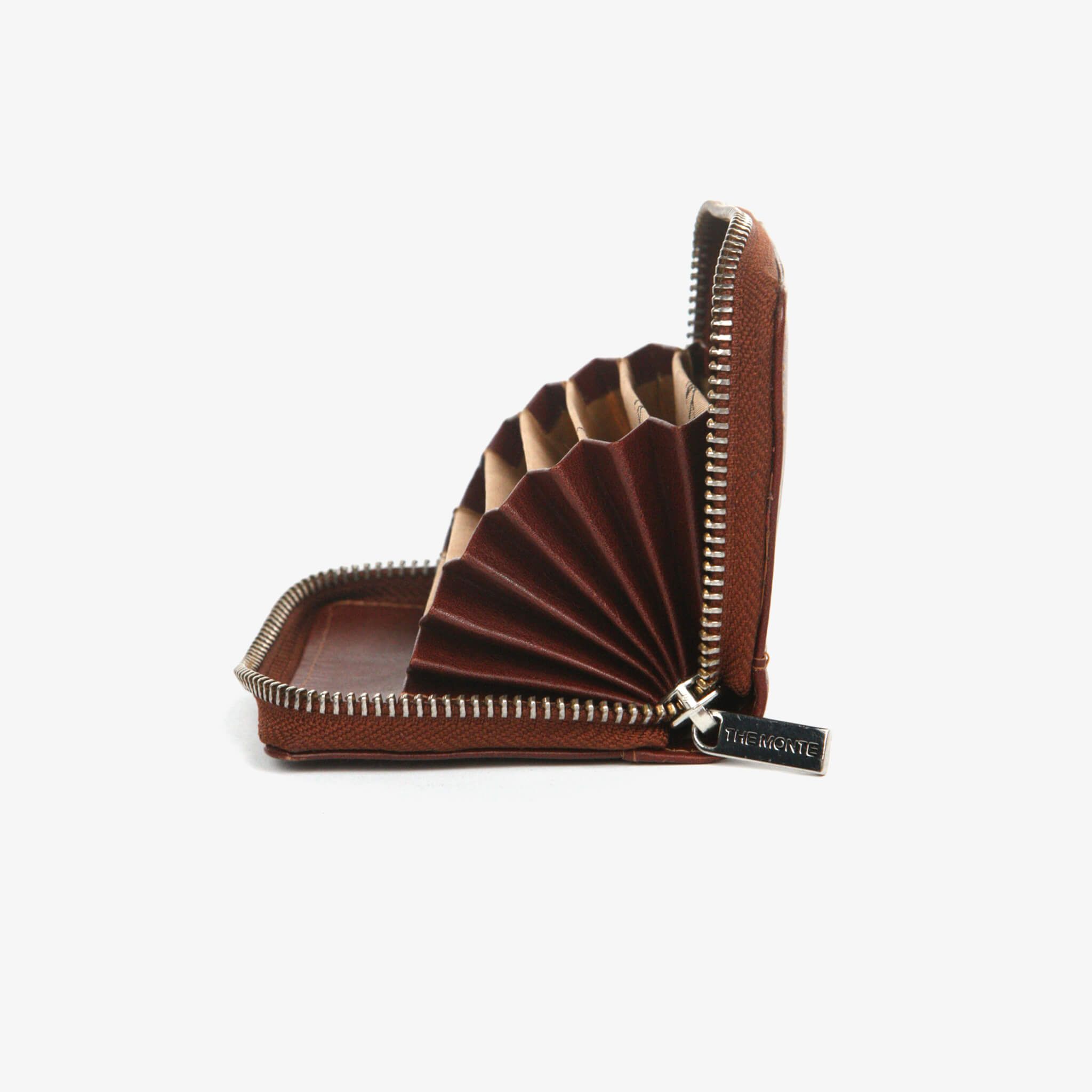 Kortholder skinn - Cognac
