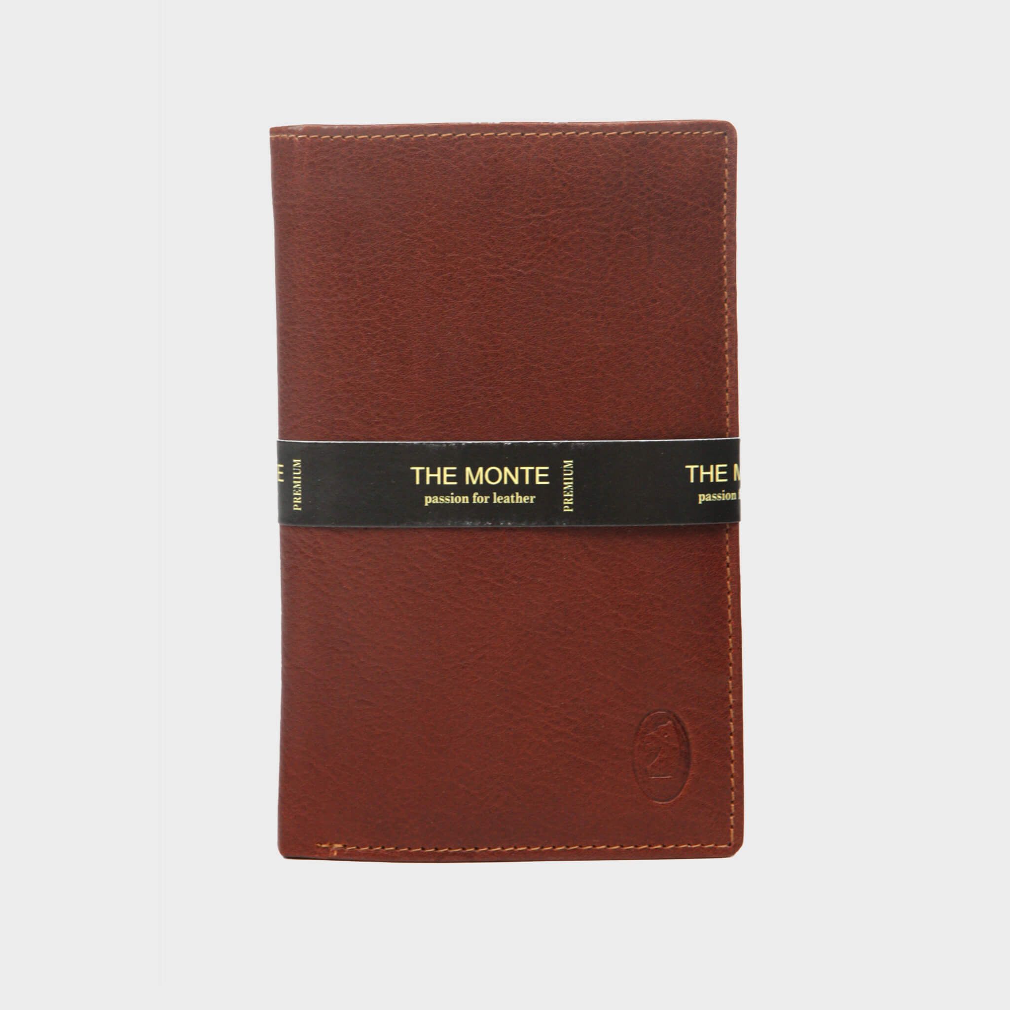 Lommebok skinn - Cognac