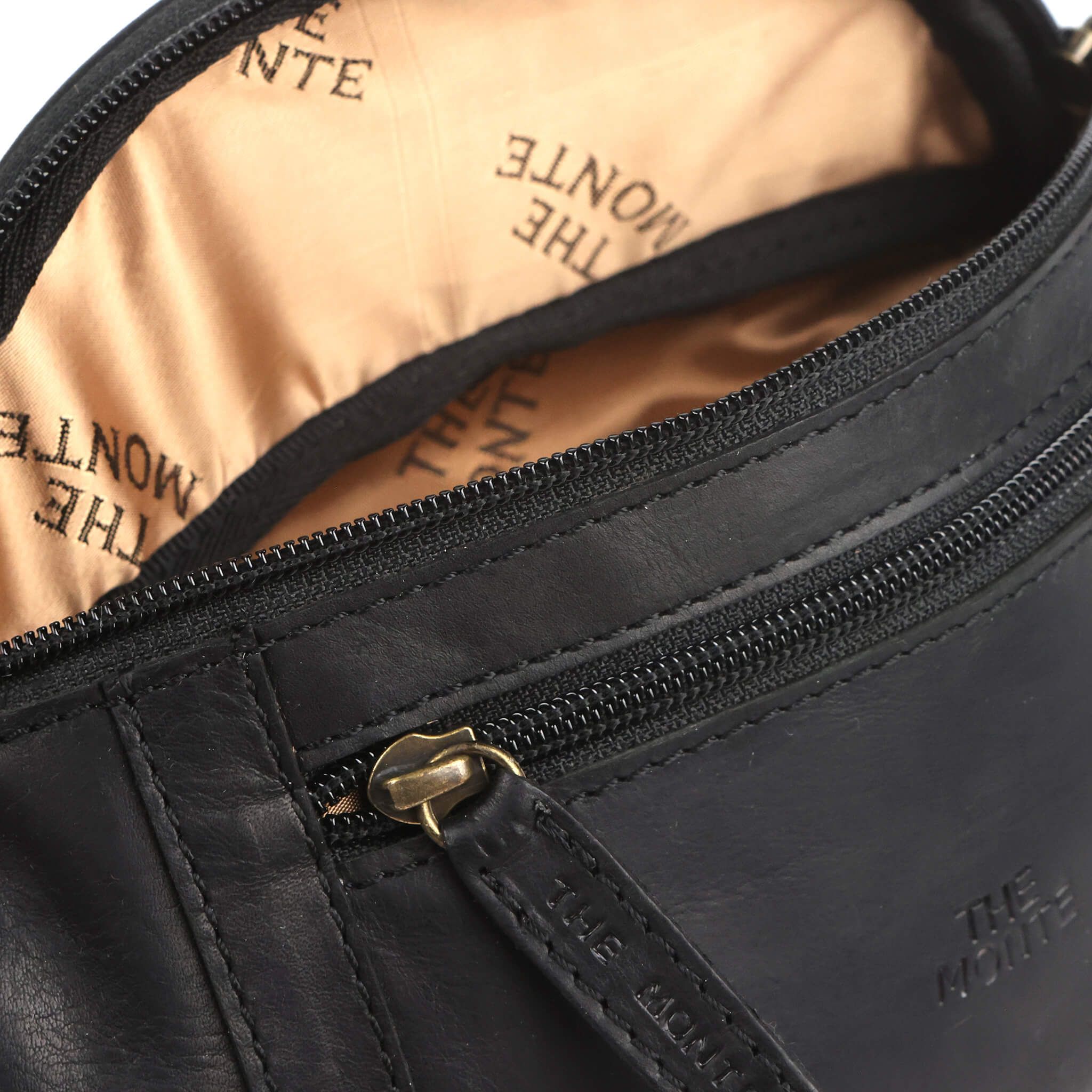 Midjeveske Bum Bag skinn - Svart