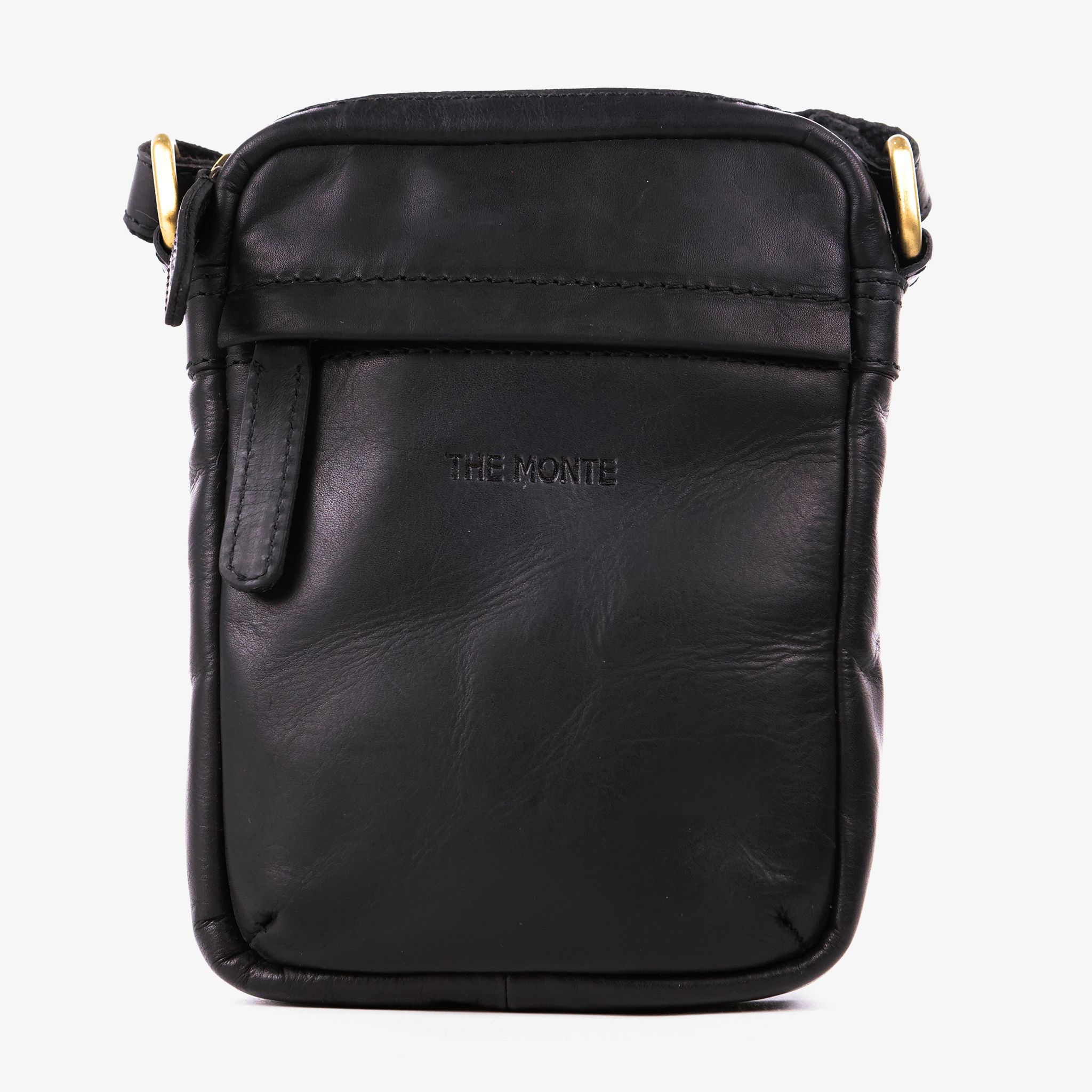 Veske Crossbody Small skinn - Svart