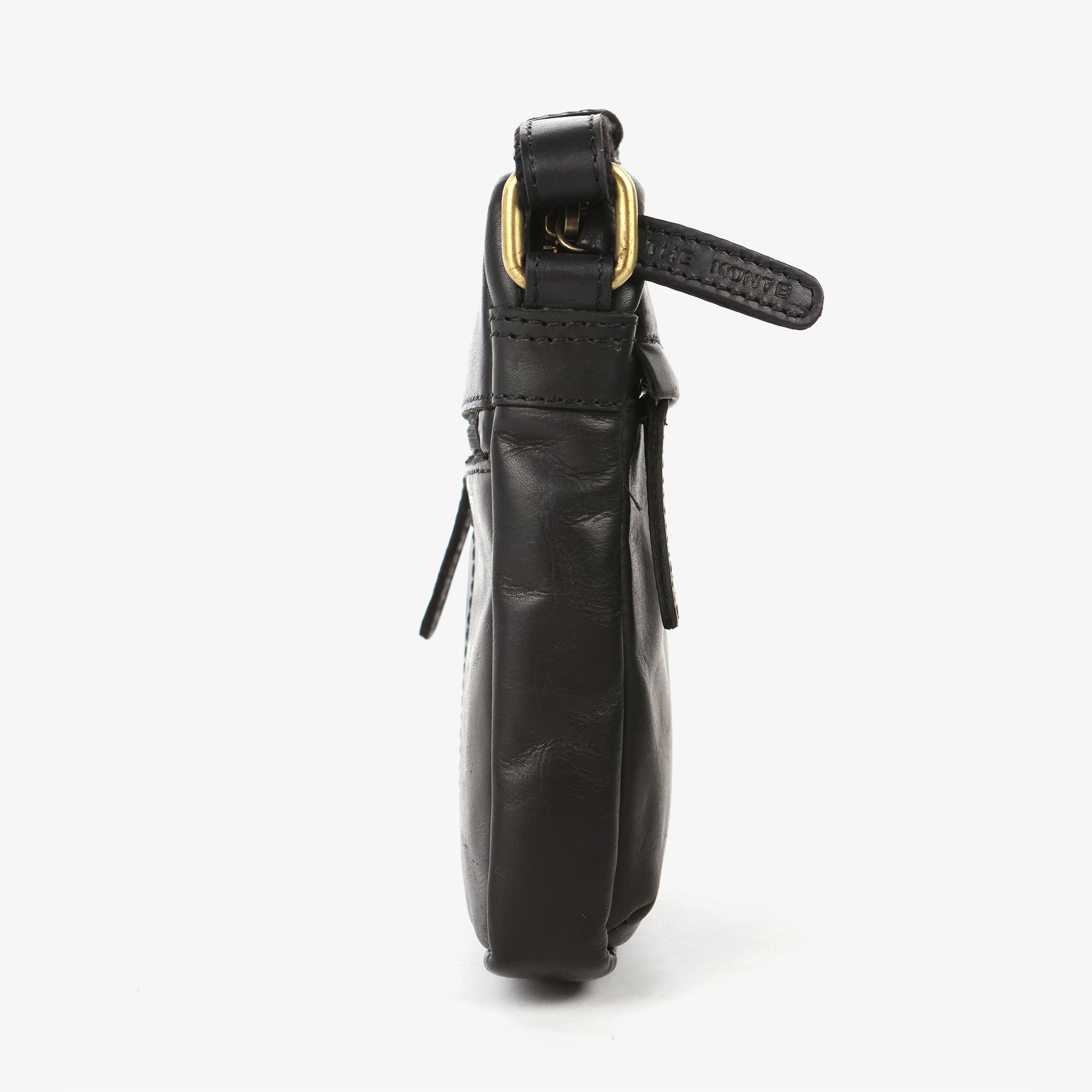 Veske Crossbody Small skinn - Svart