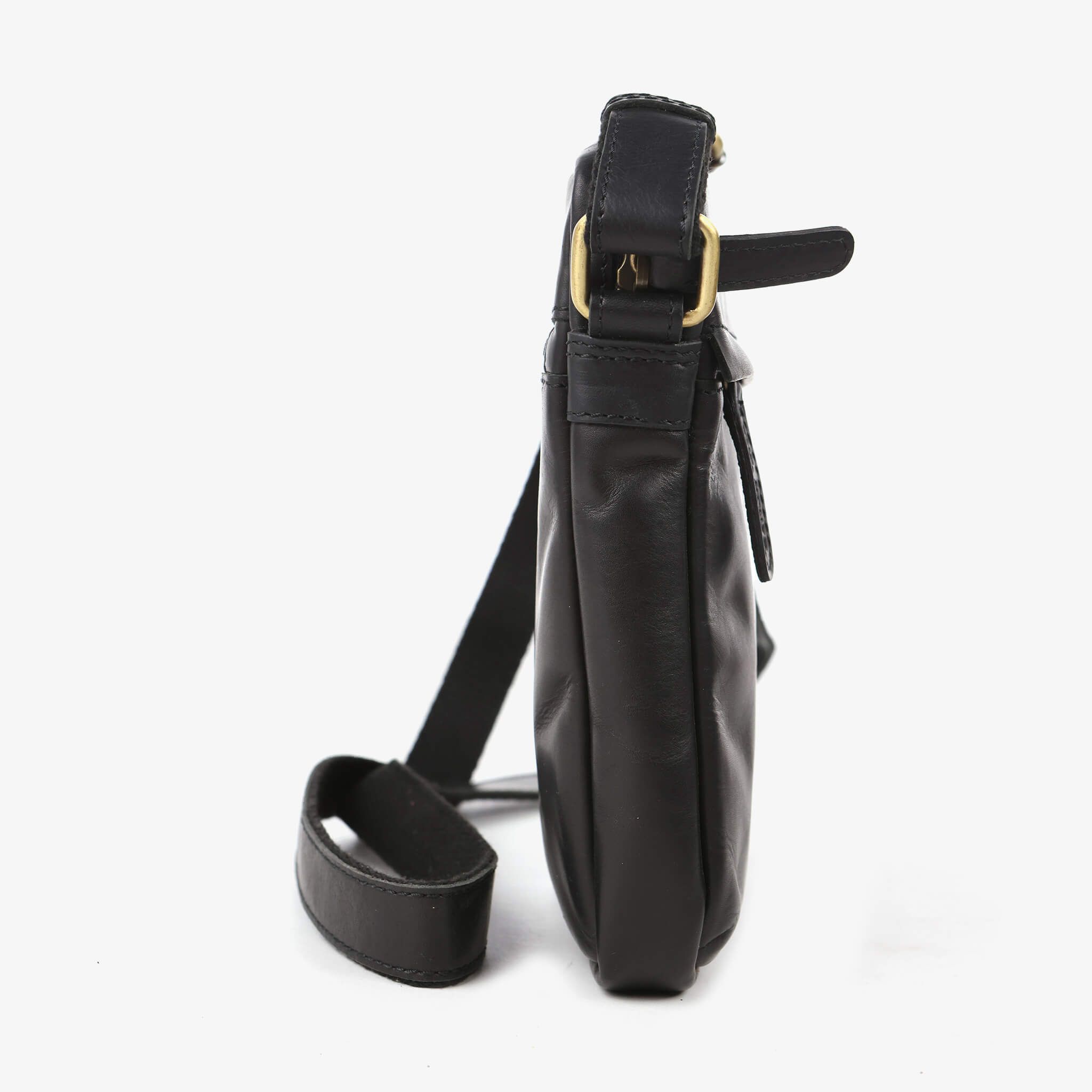 Veske Crossbody Small skinn - Svart