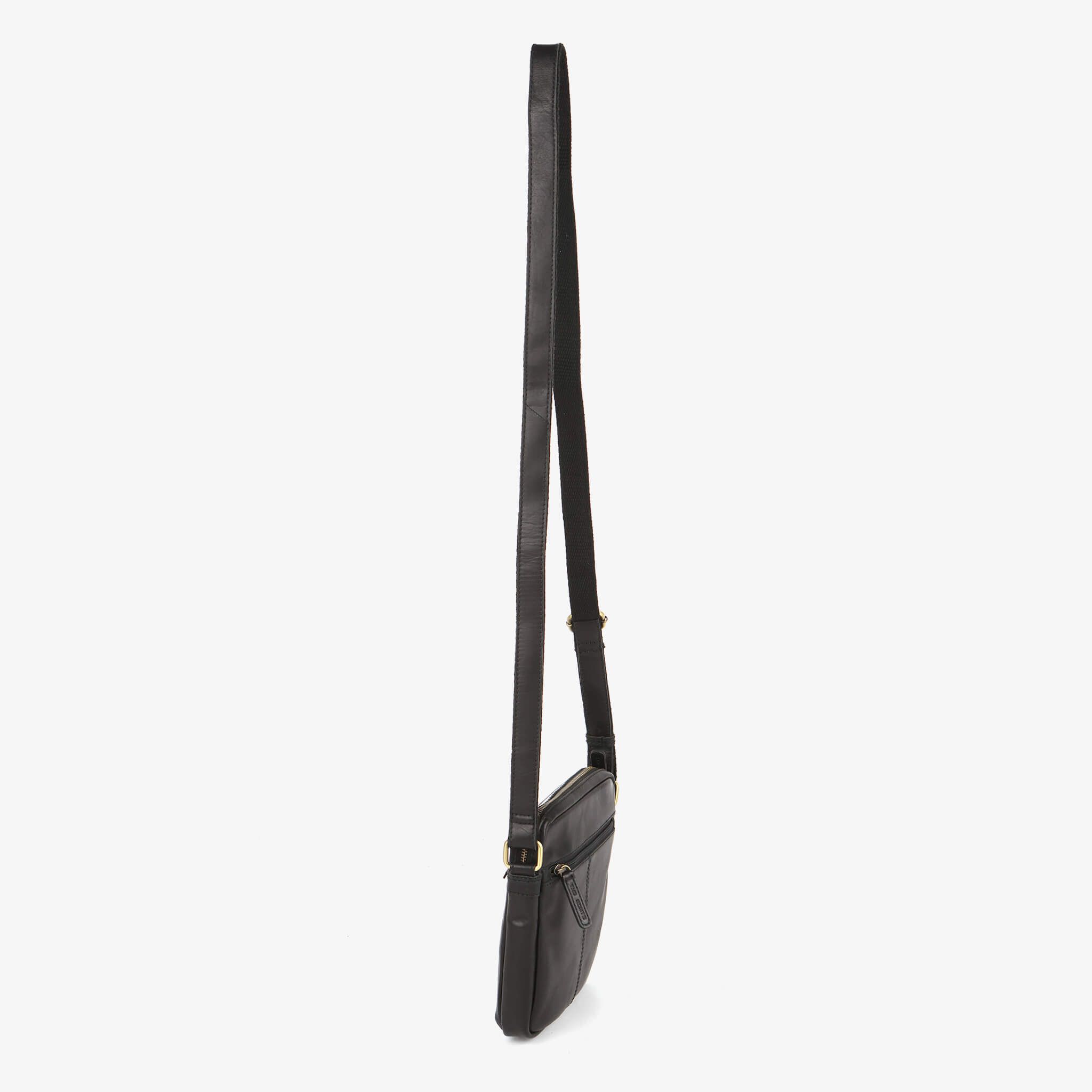 Veske Crossbody Small skinn - Svart