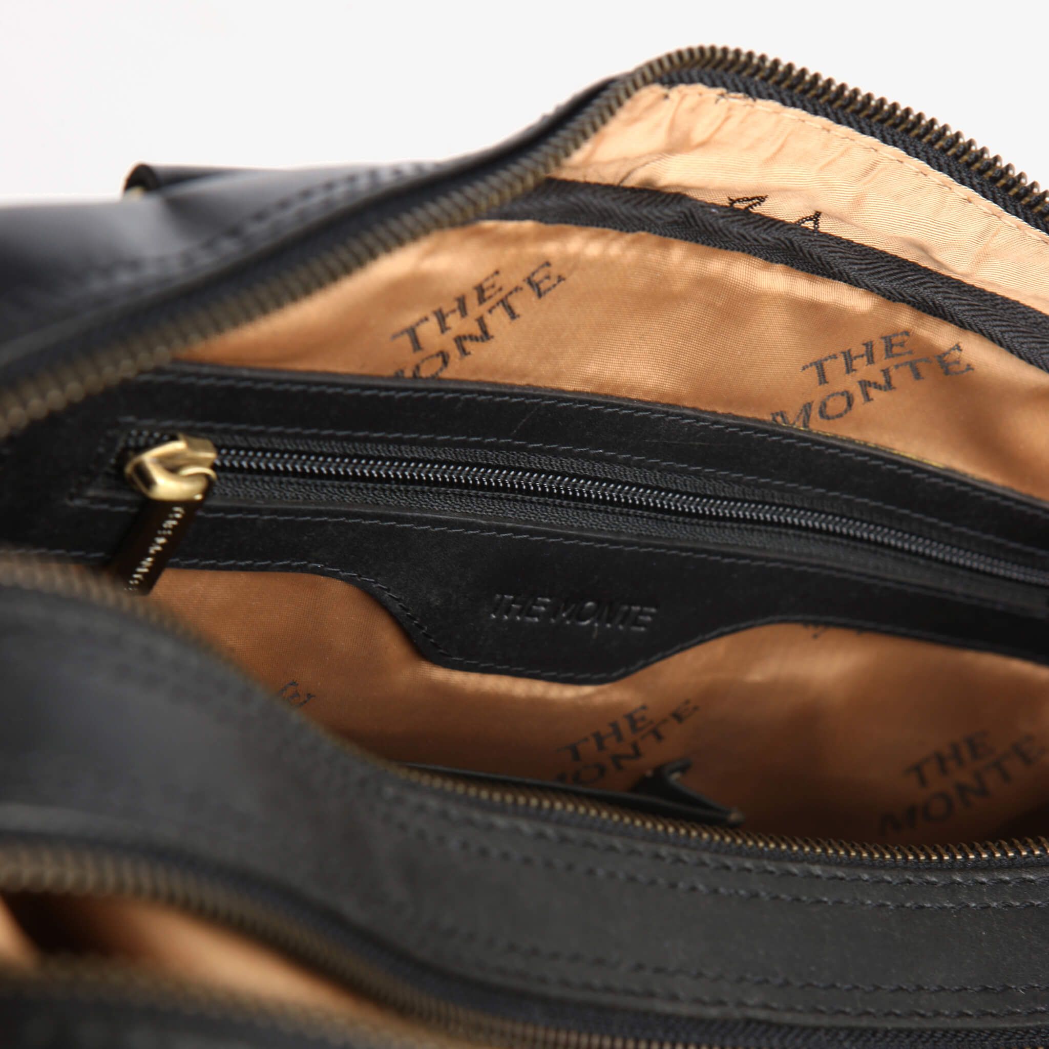 PC-veske Briefcase 13,3" skinn - Svart