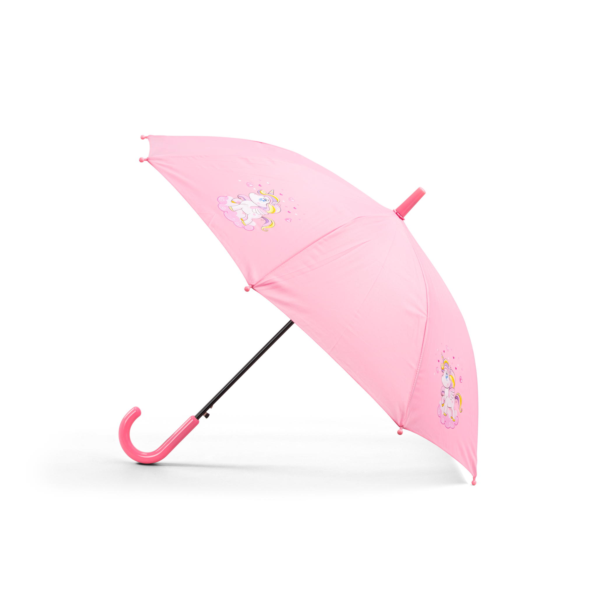 Drops barneparaply m/barnemotiv - Rosa