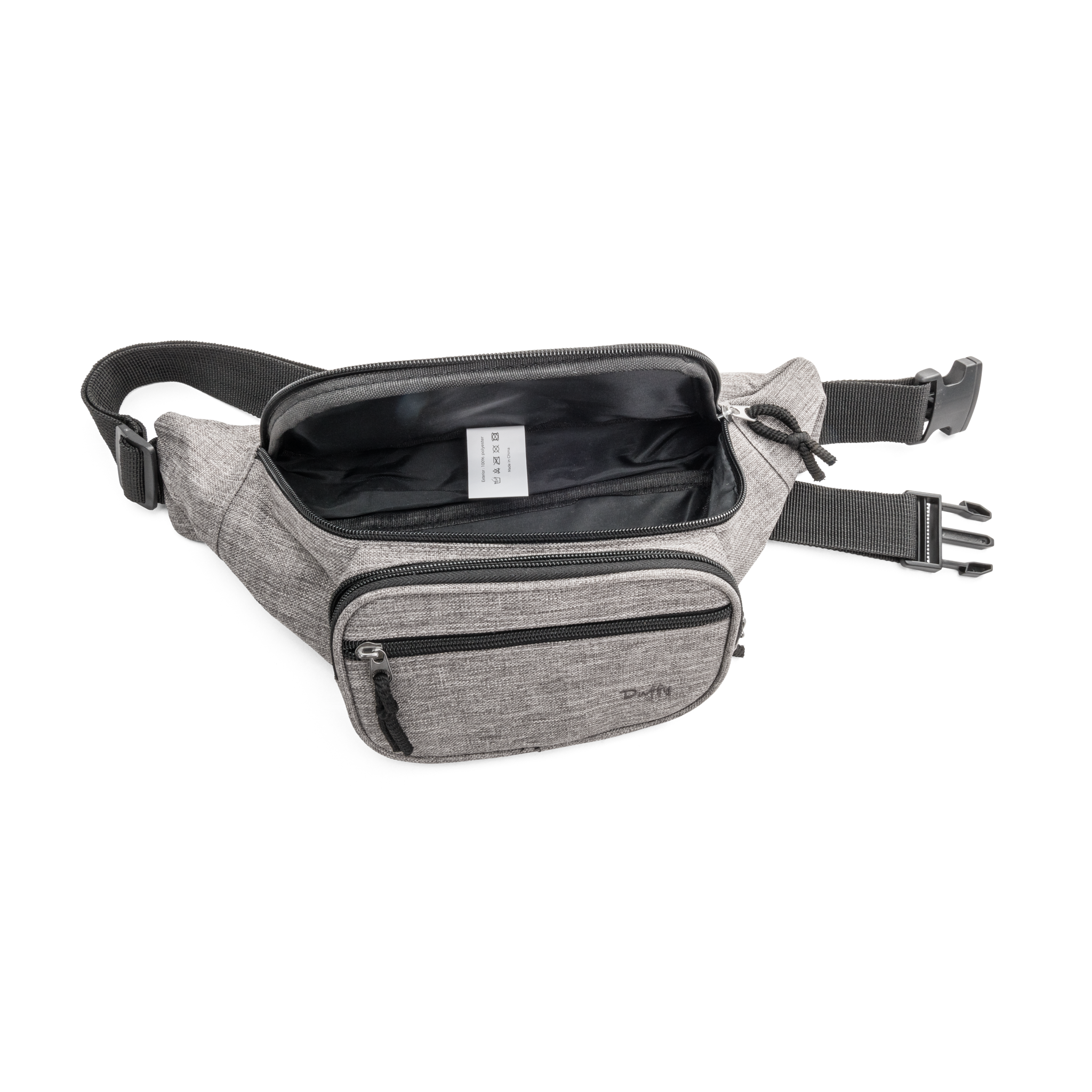 Midjeveske Bumbag Large - Grå