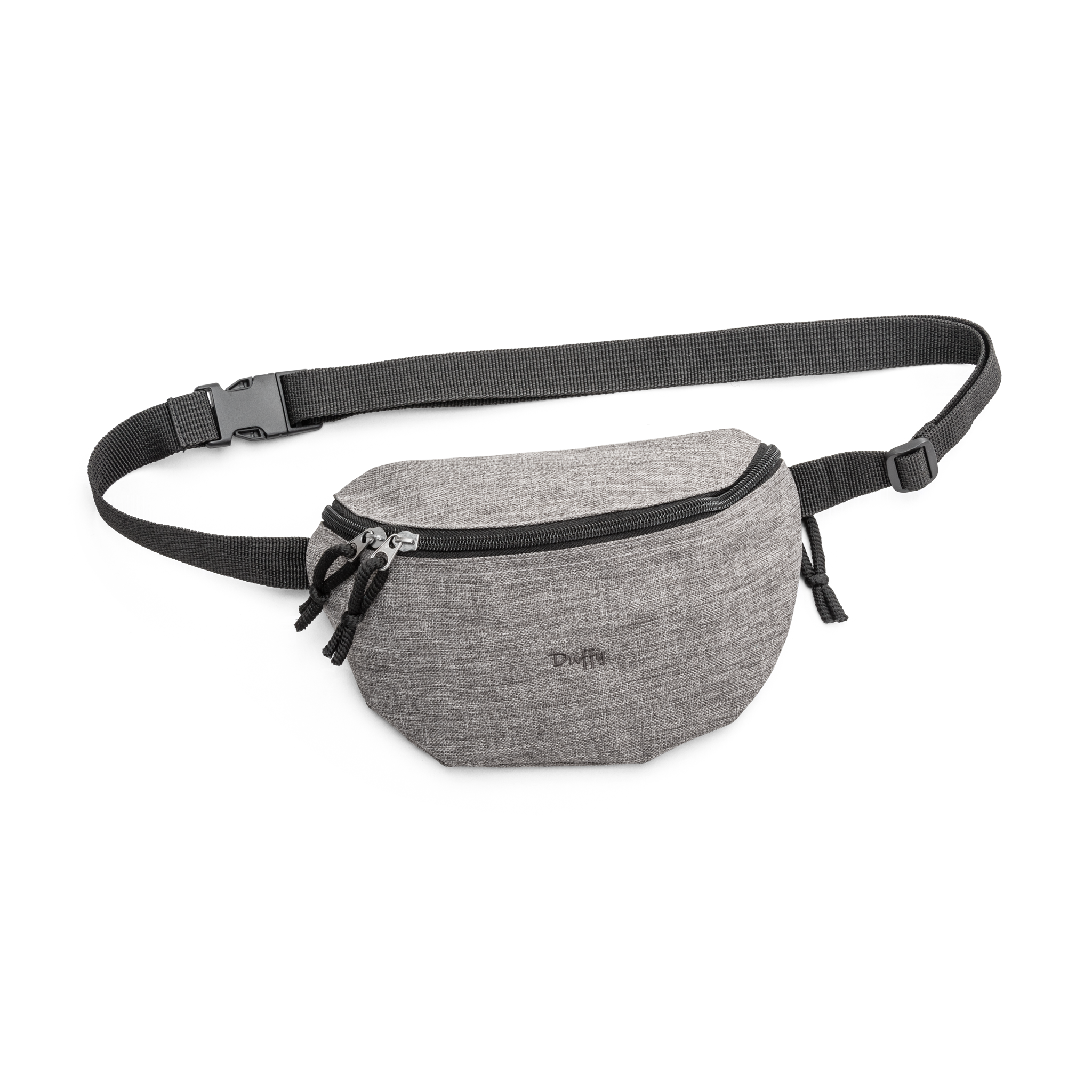 Midjeveske sling bag, vannavvisende - Grå