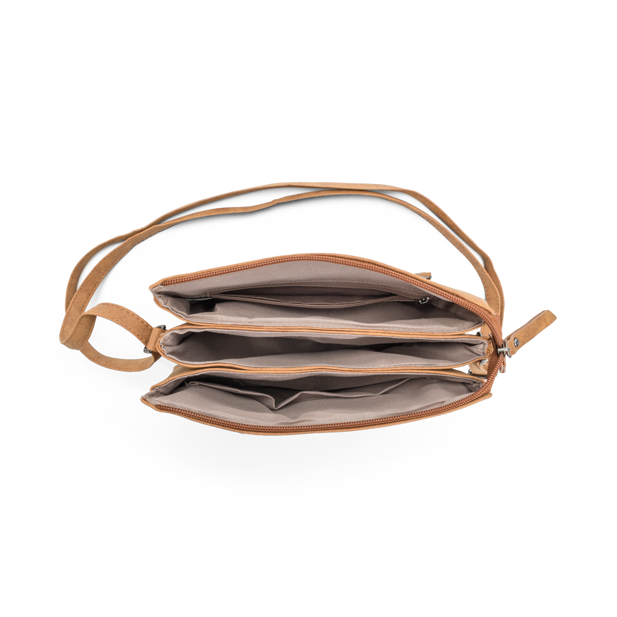 Skulderveske Crossbody - Cognac