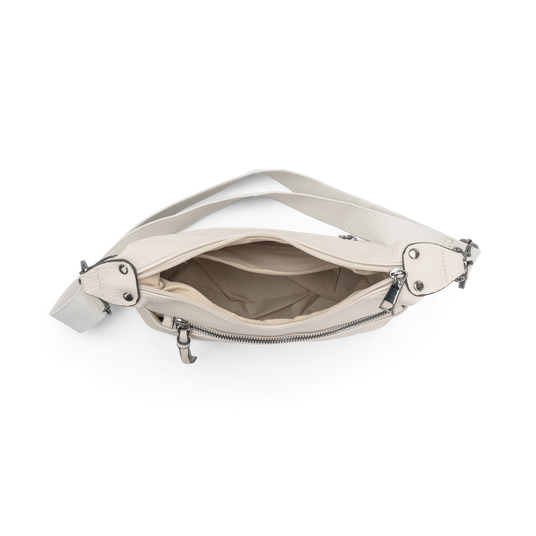Skulderveske Crossbody - Beige