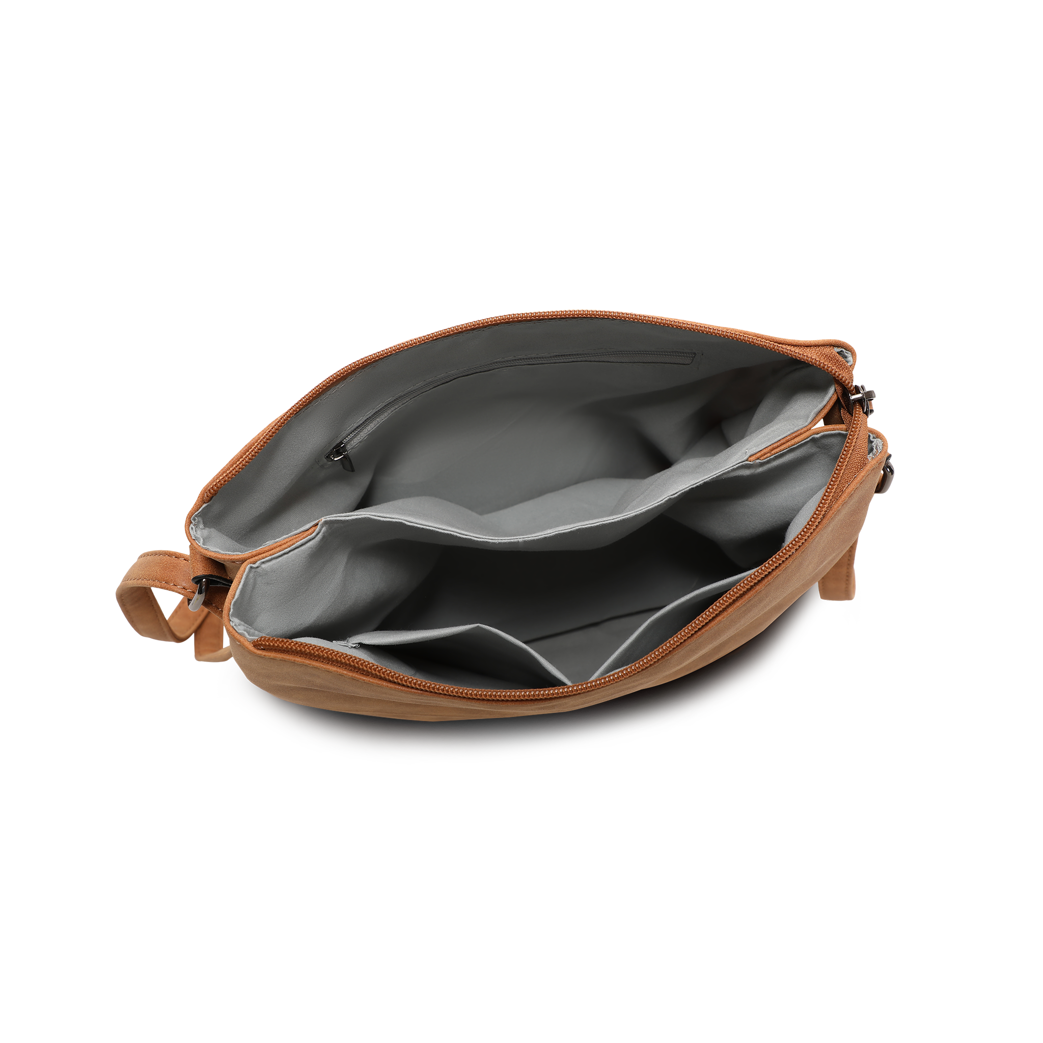 Skulderveske, Crossbody - Cognac