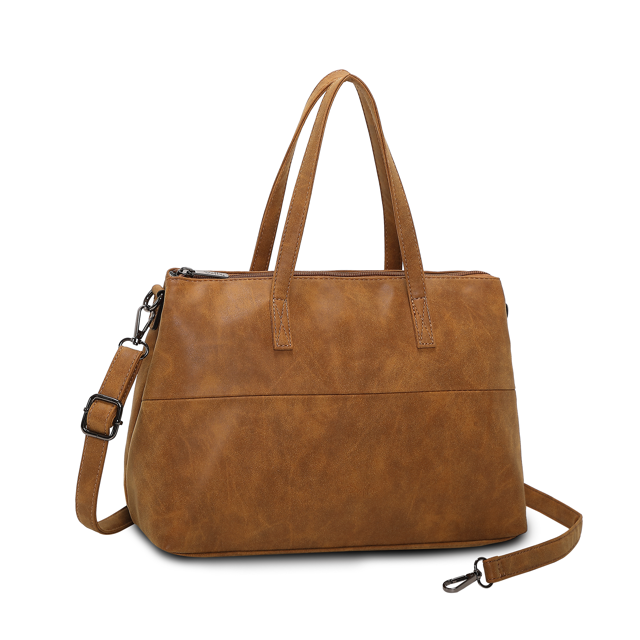 Classic håndveske - Cognac