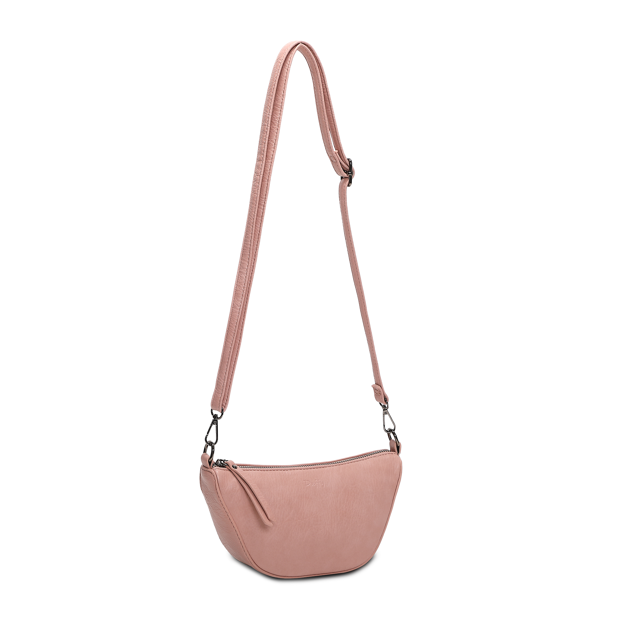 Crossbody veske small - Lys rosa