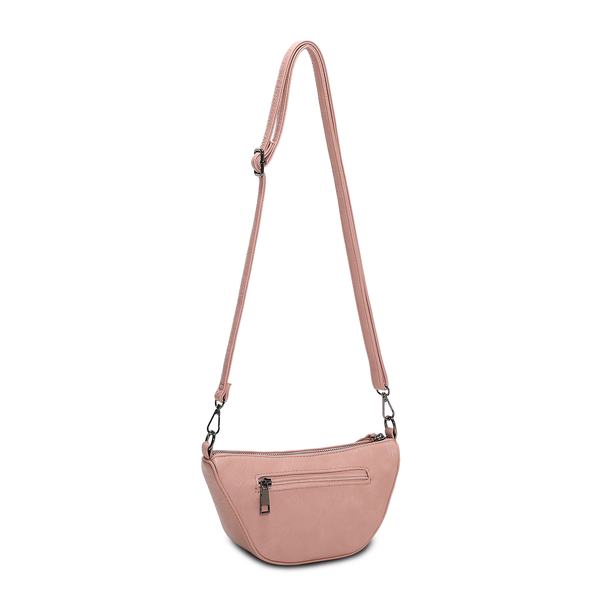 Crossbody veske small - Lys rosa