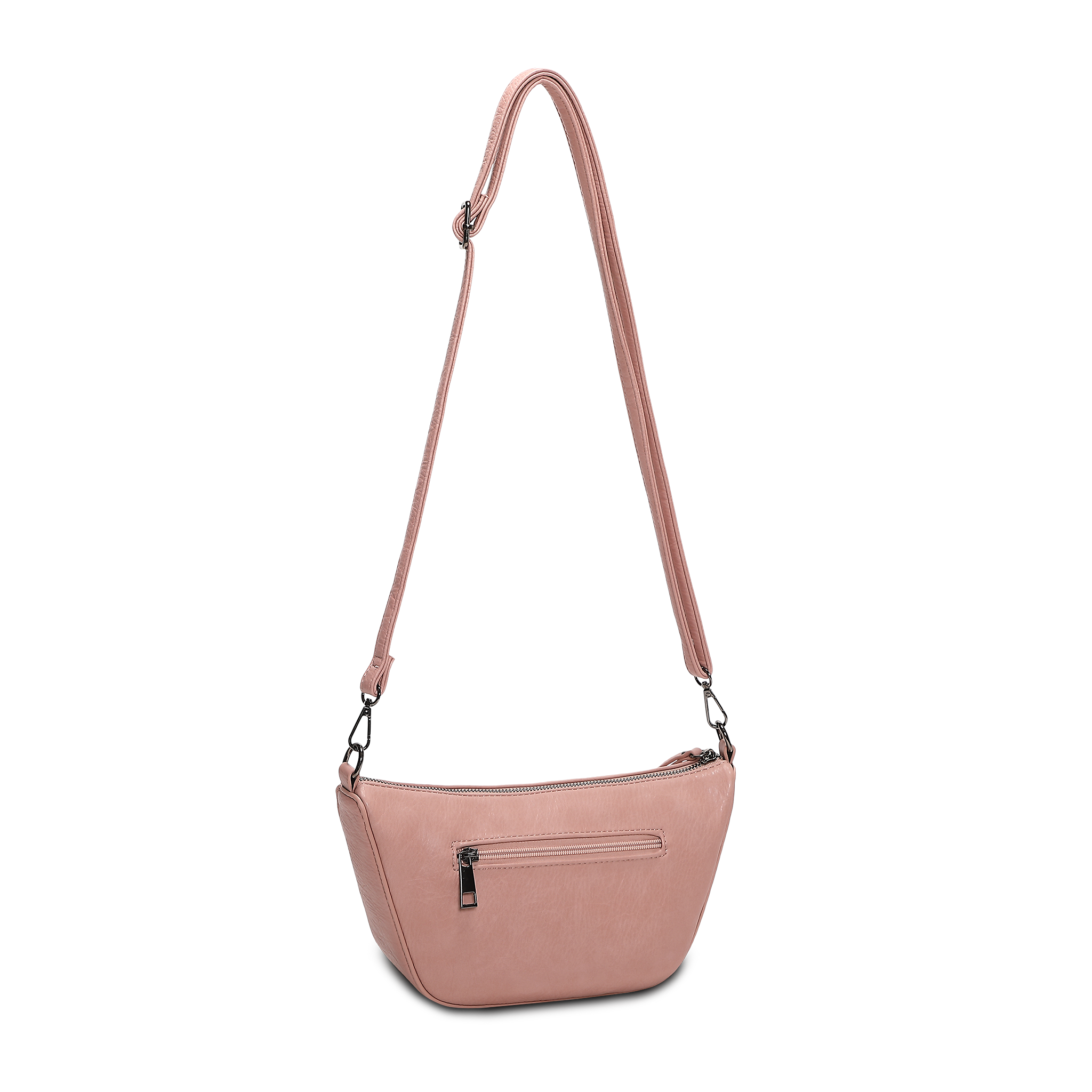 Crossbody veske medium - Lys rosa
