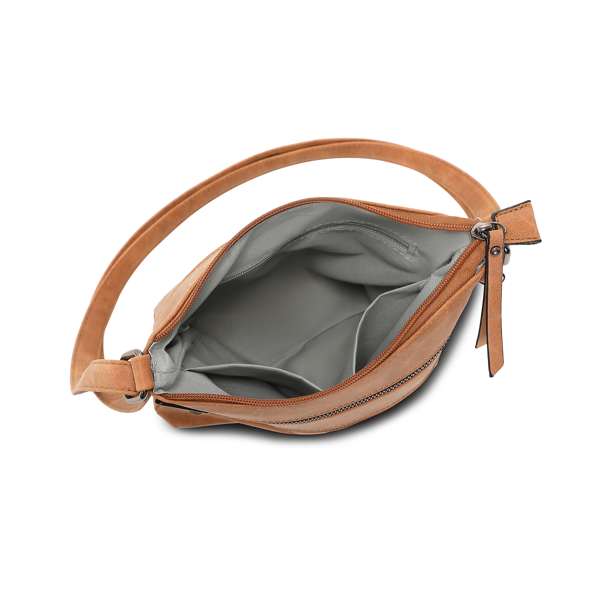 Crossbody-veske - Cognac