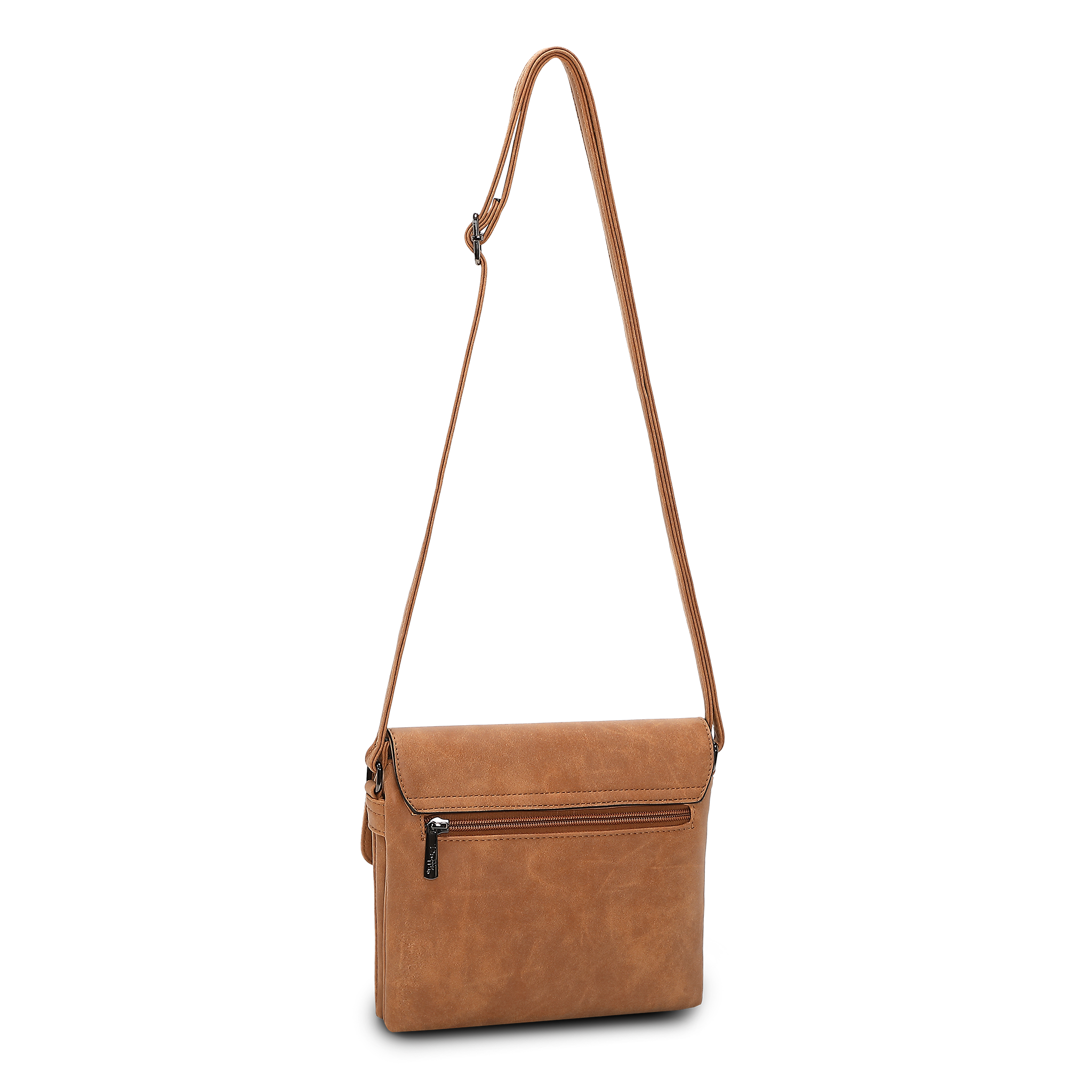 Crossbody-veske - Cognac