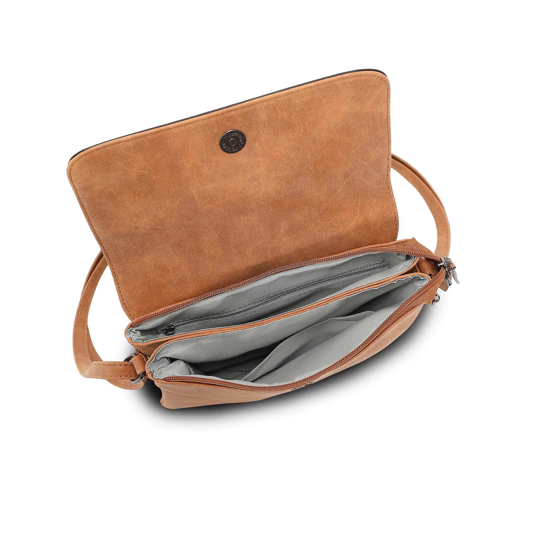 Crossbody-veske - Cognac