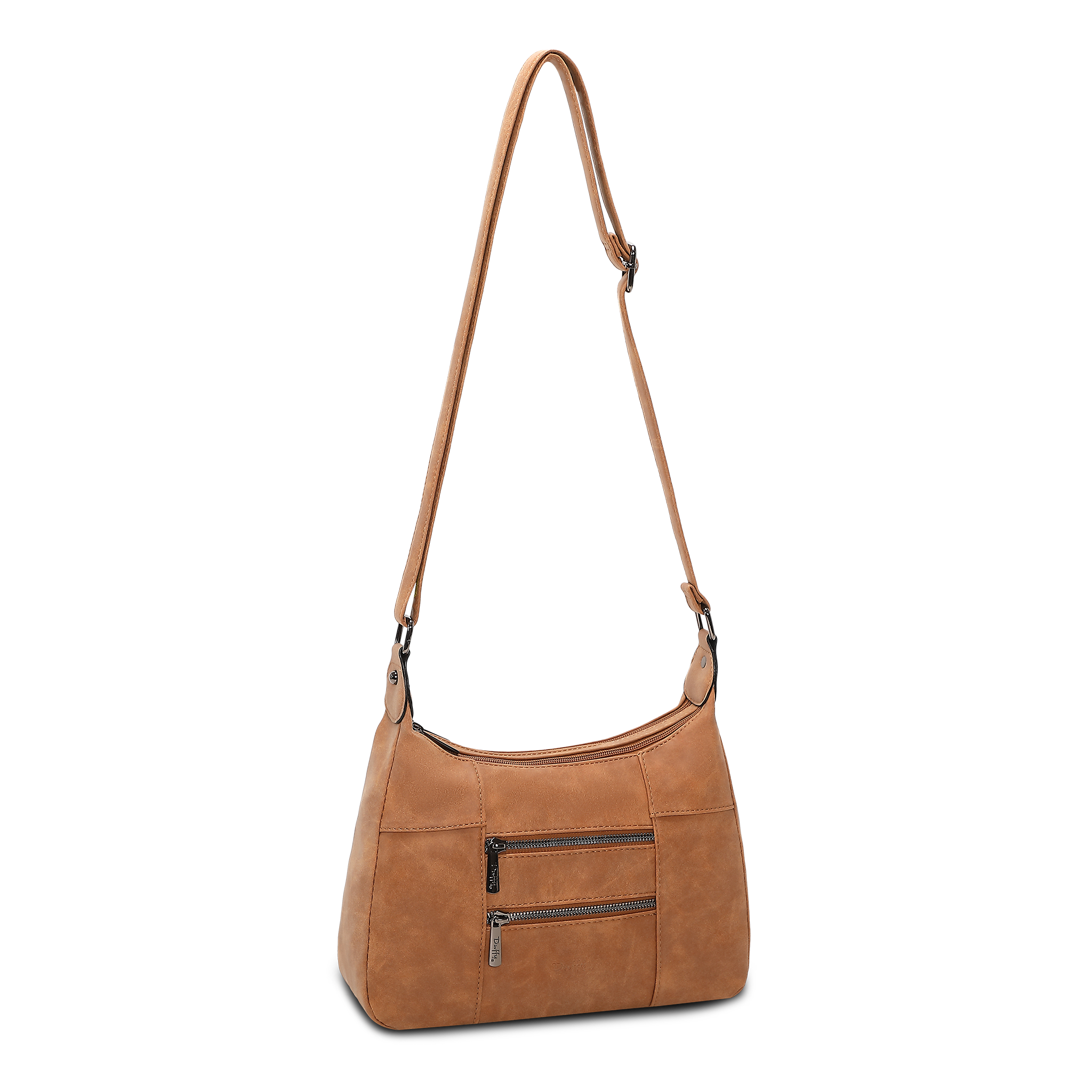 Crossbody-veske - Cognac
