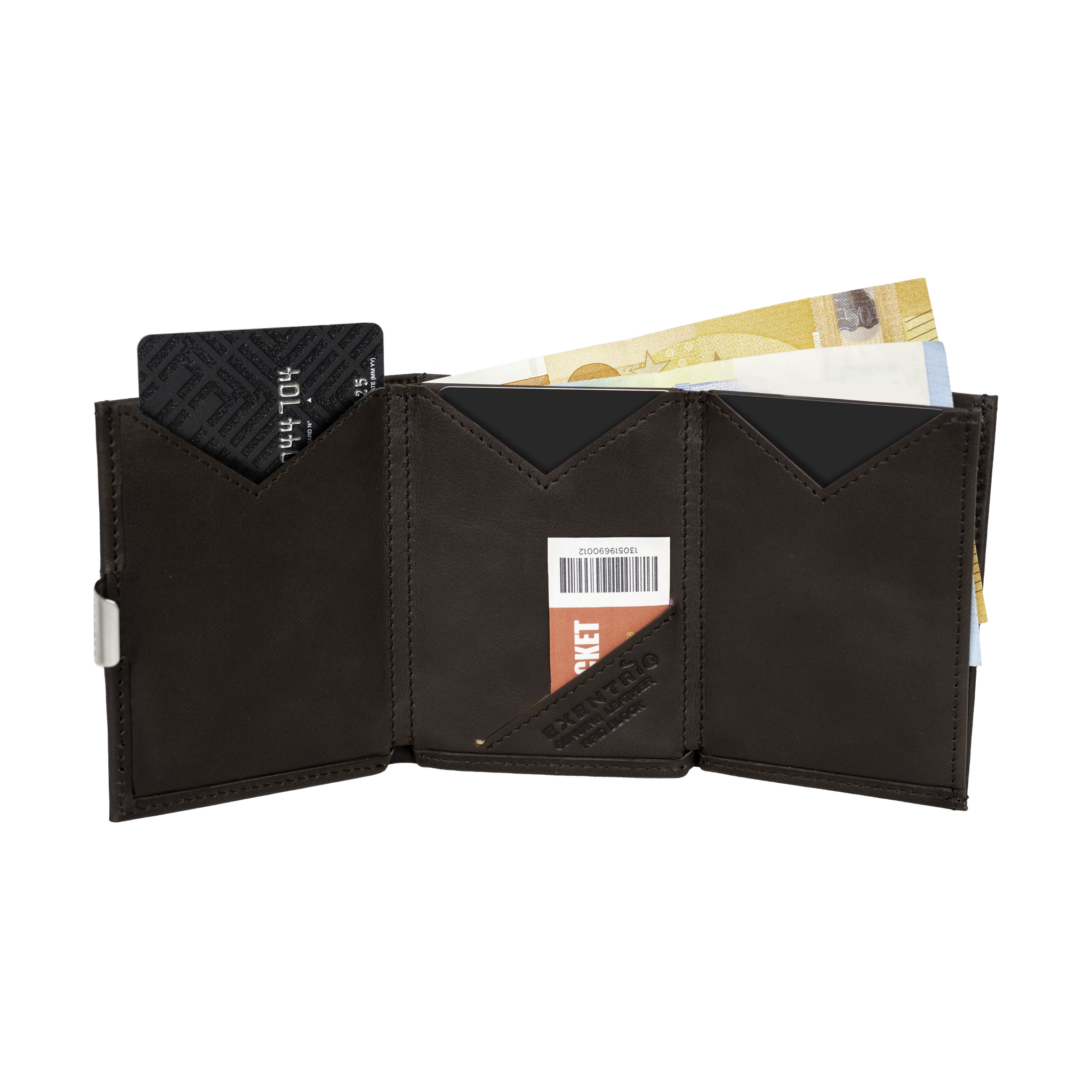 Wallet lommebok RFID blokk - Coffee